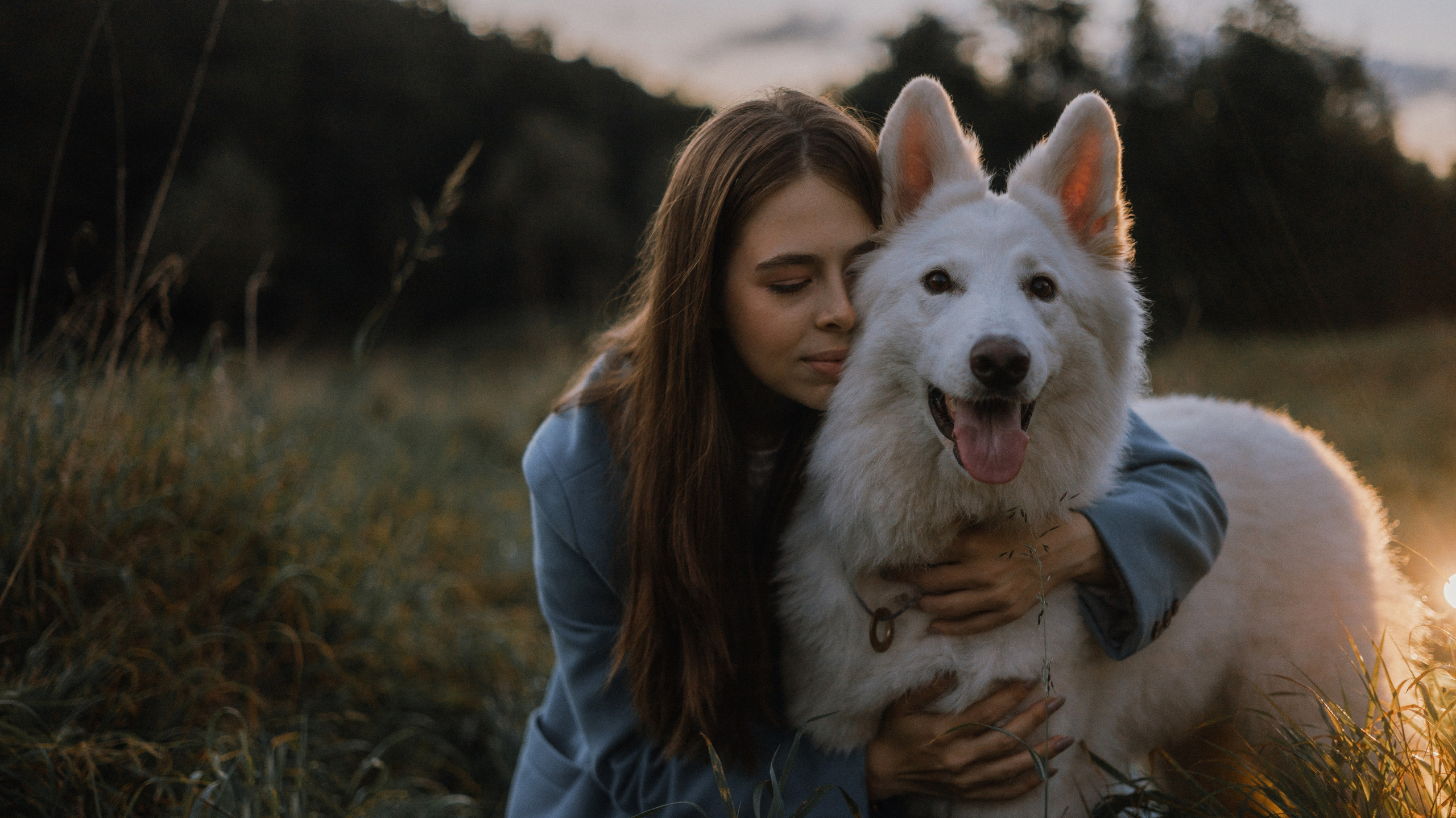 Вика и Уля. Фотограф-анималист Богданова Полина