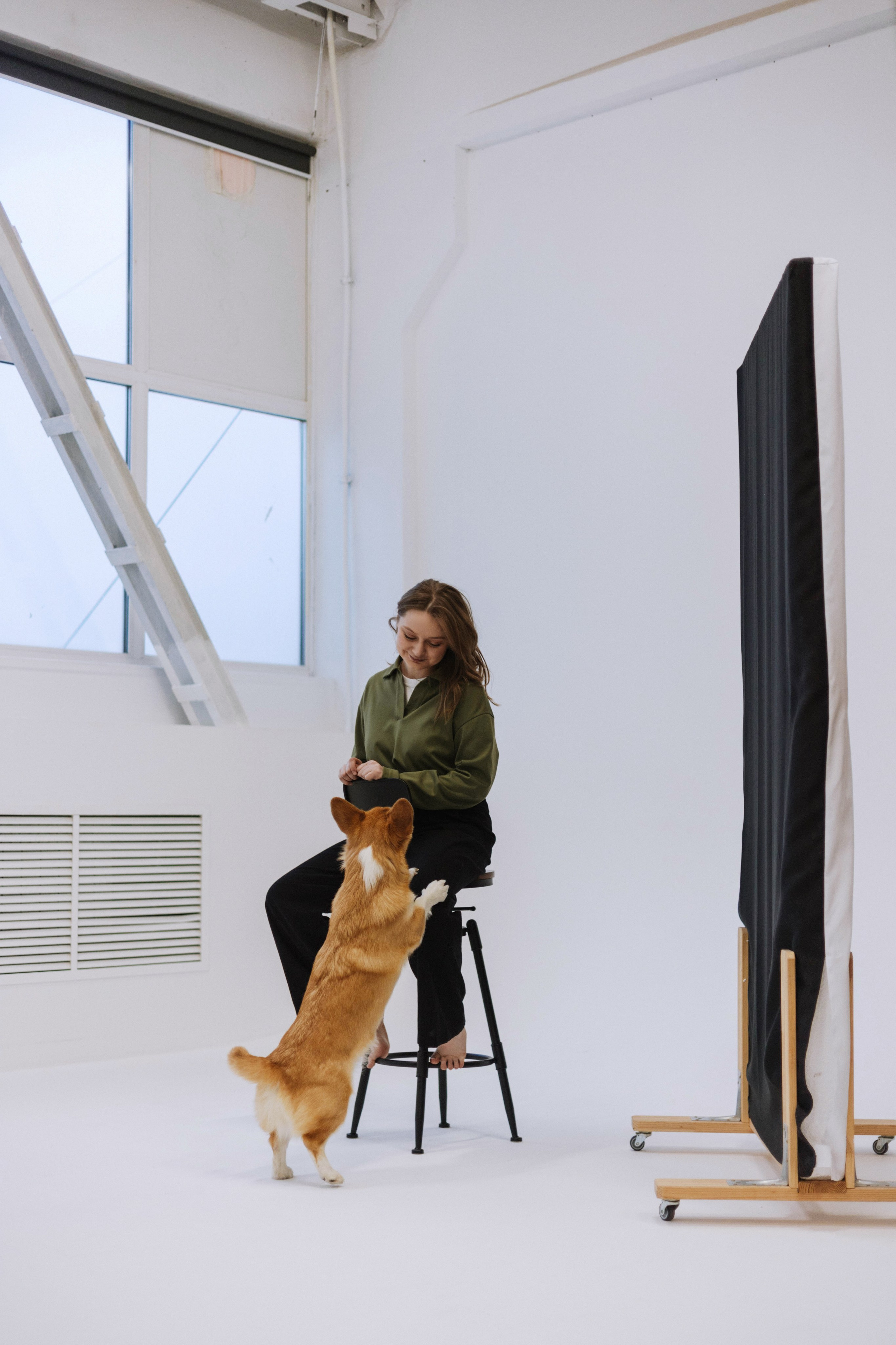 Настя и Мия. Фотограф-анималист Богданова Полина