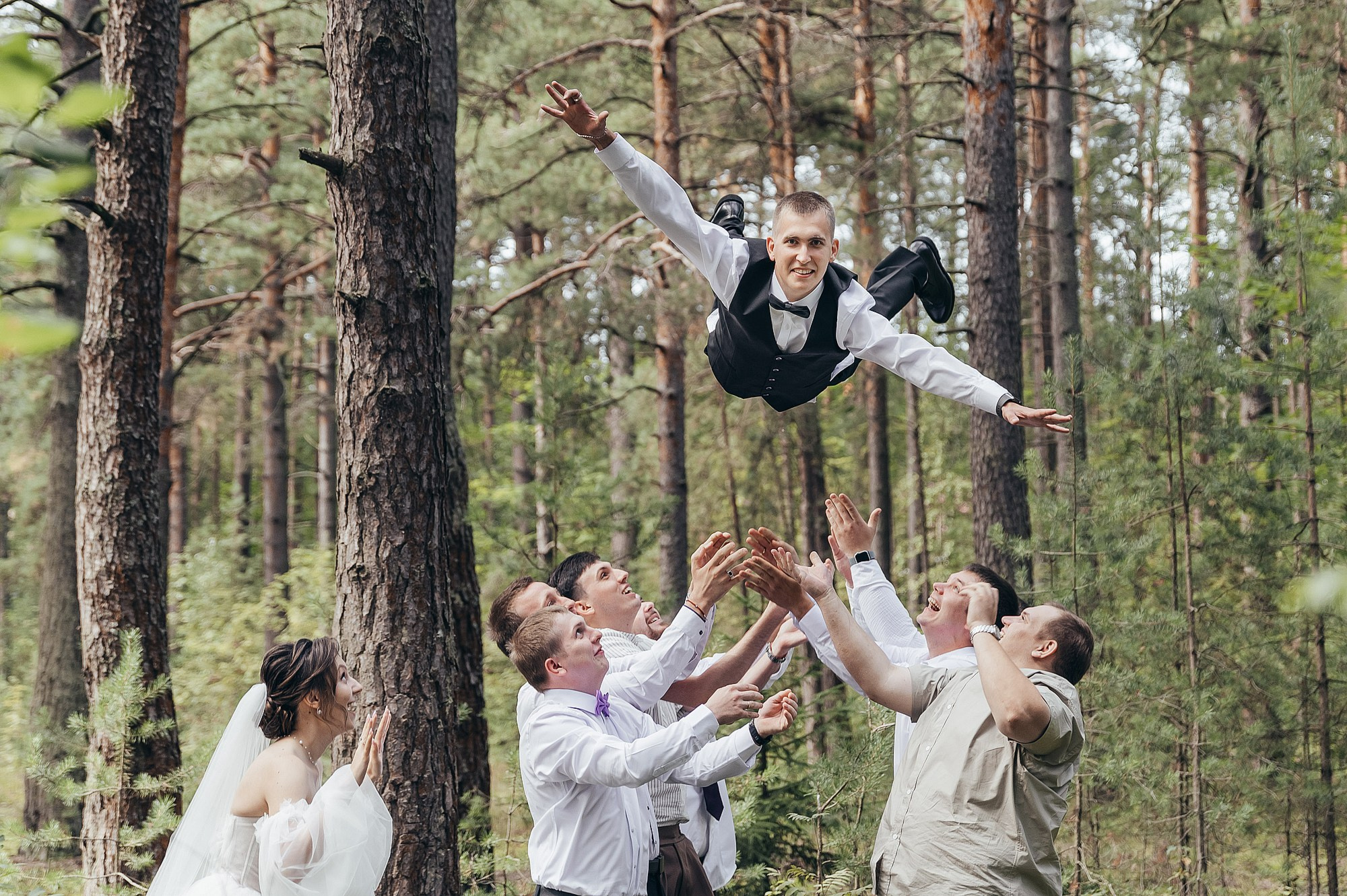 Свадьба Евгения и Татьяны Дубна. Свадебный фотограф в Дубне Алексей Фонарёв