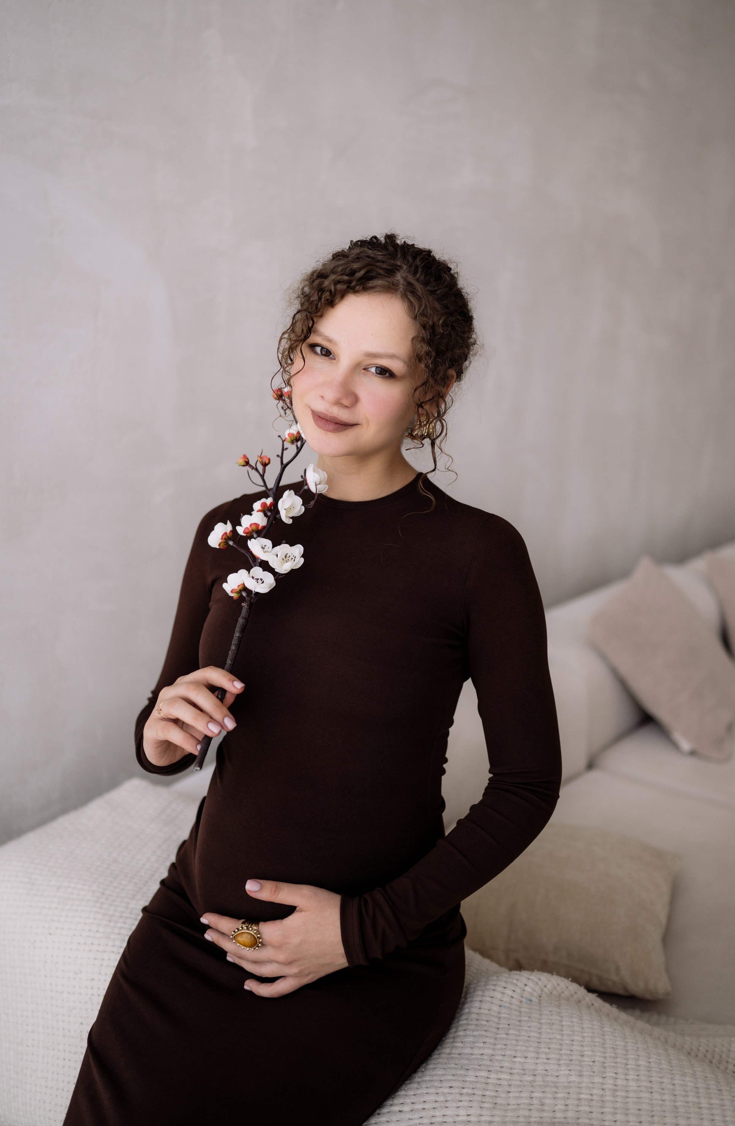 Беременность и минимализм. Фотограф в Москве Алёна Степутенко