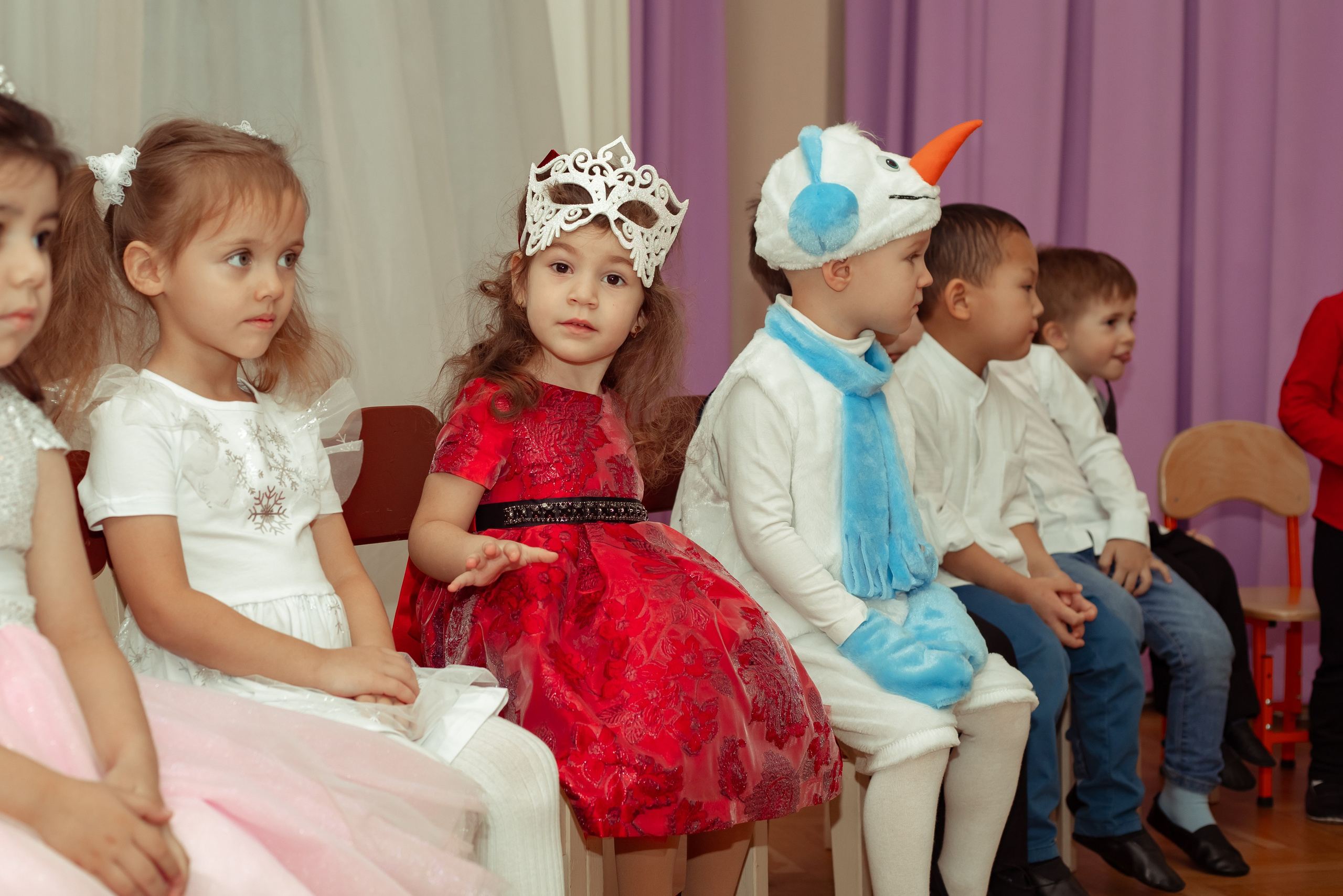 Новогодний утренник в детском саду. Семейный и детский фотограф в Москве Дорогова Екатерина