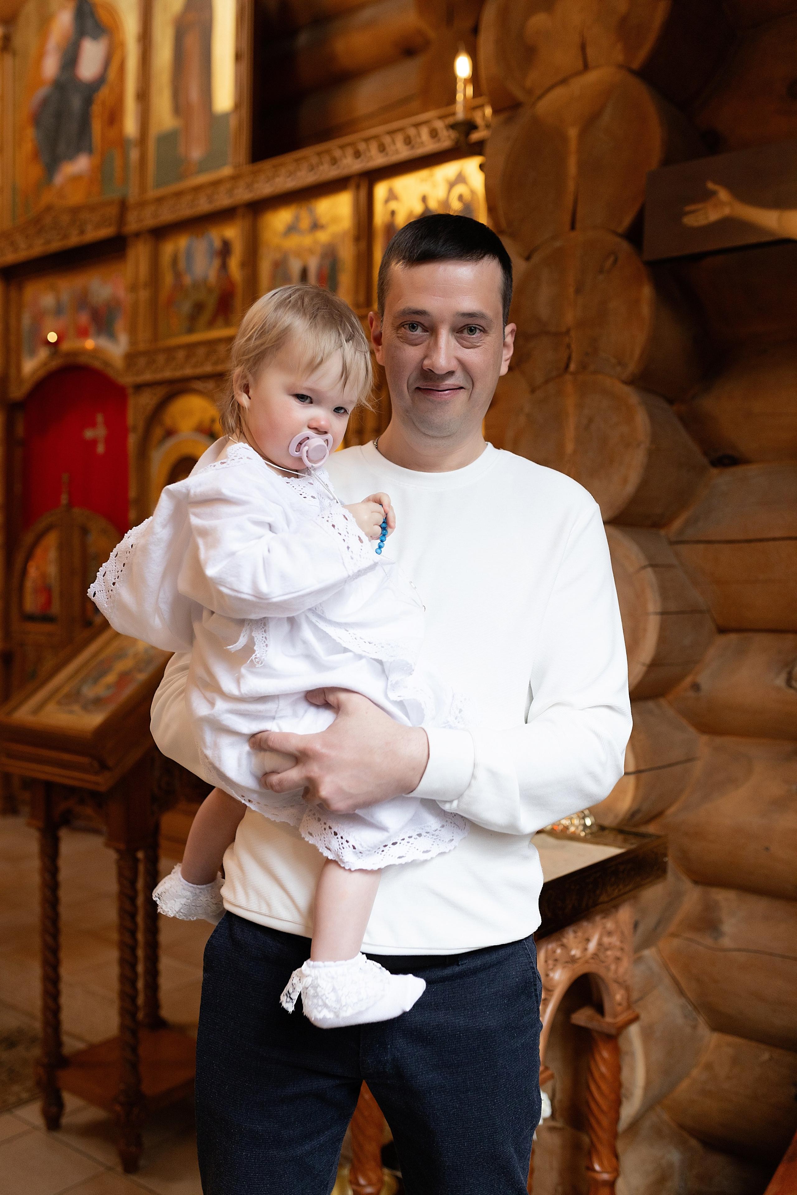 Таинство Крещения Ксении. Фотограф в Железнодорожном и Балашихе