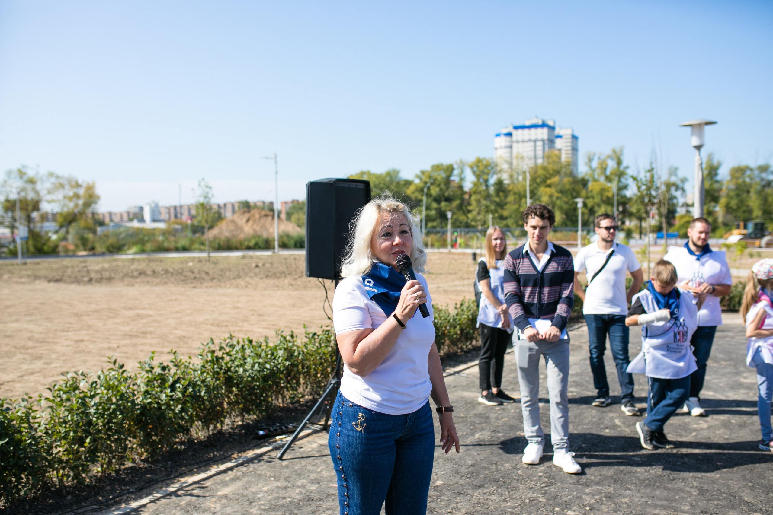 Экологическая акция «Акварельная аллея» ТРЦ Акварель Парк г. Пушкино. Портретный фотограф в Москве Анна Лукерьина