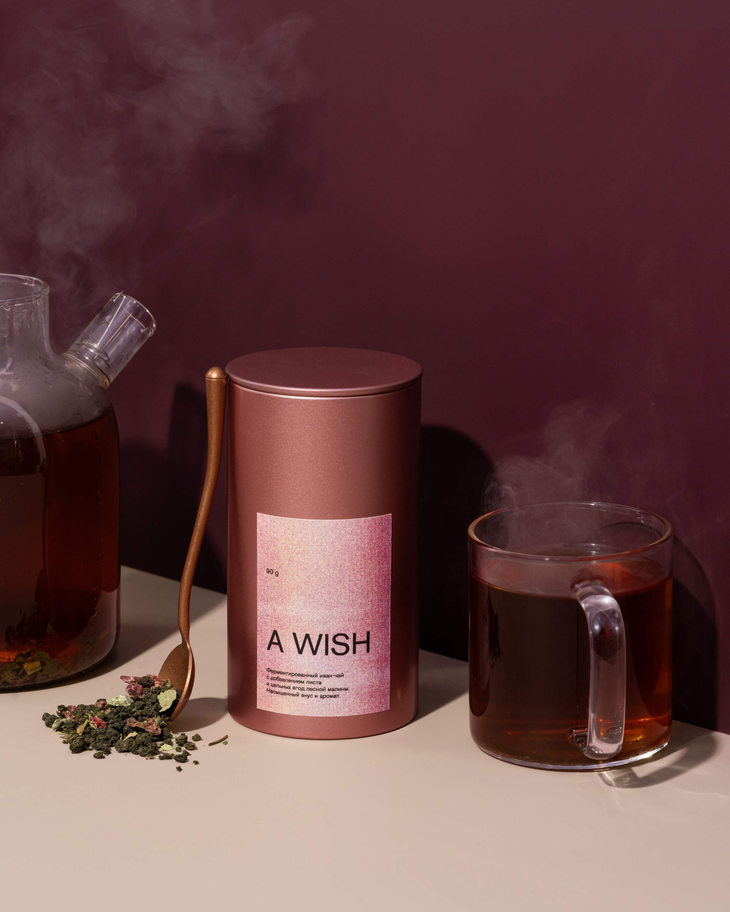 Съемка наборов чая A Wish