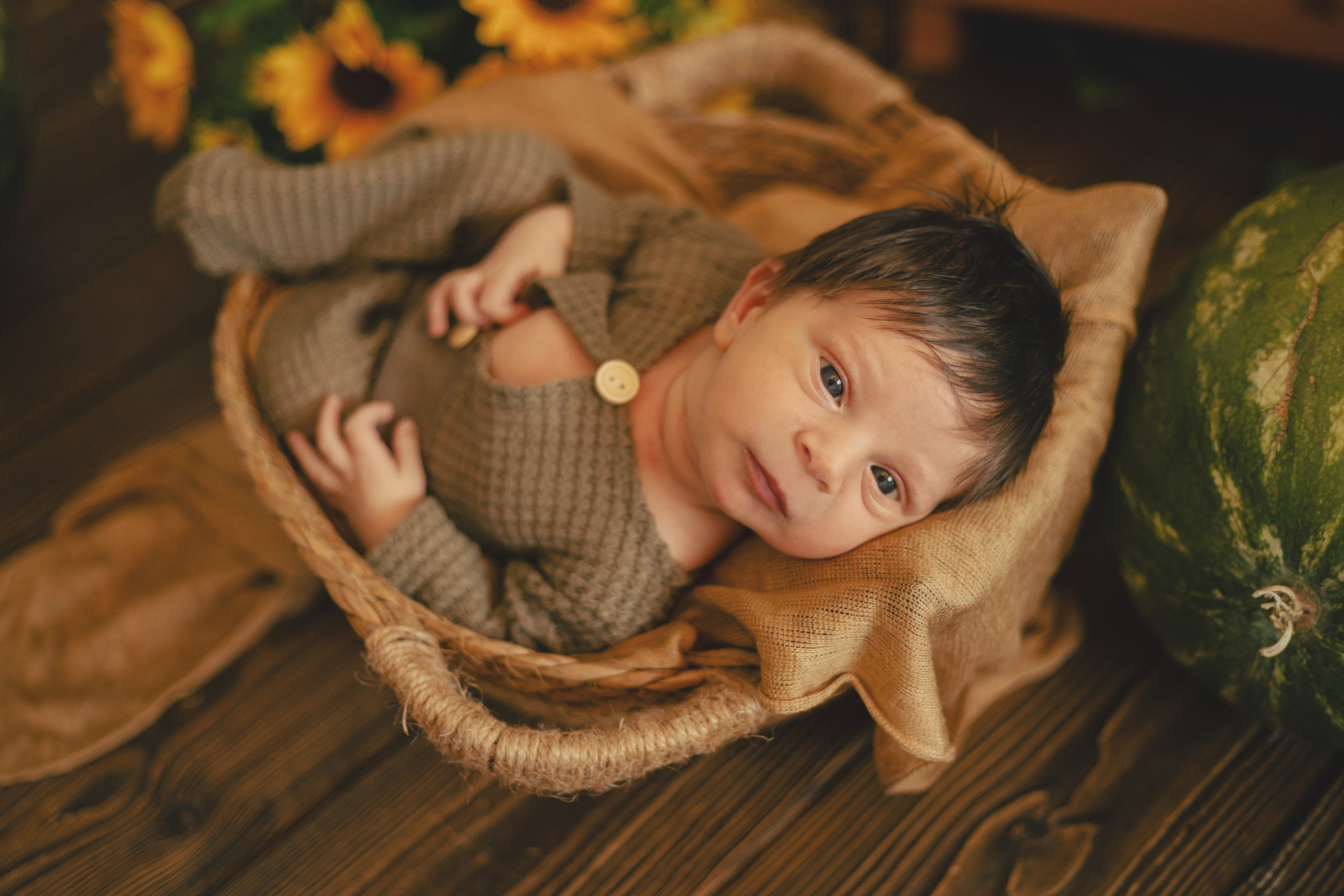 Ньюборн съёмка в студии. Семейный и Детский фотограф в Краснодаре Дарья Насаченко