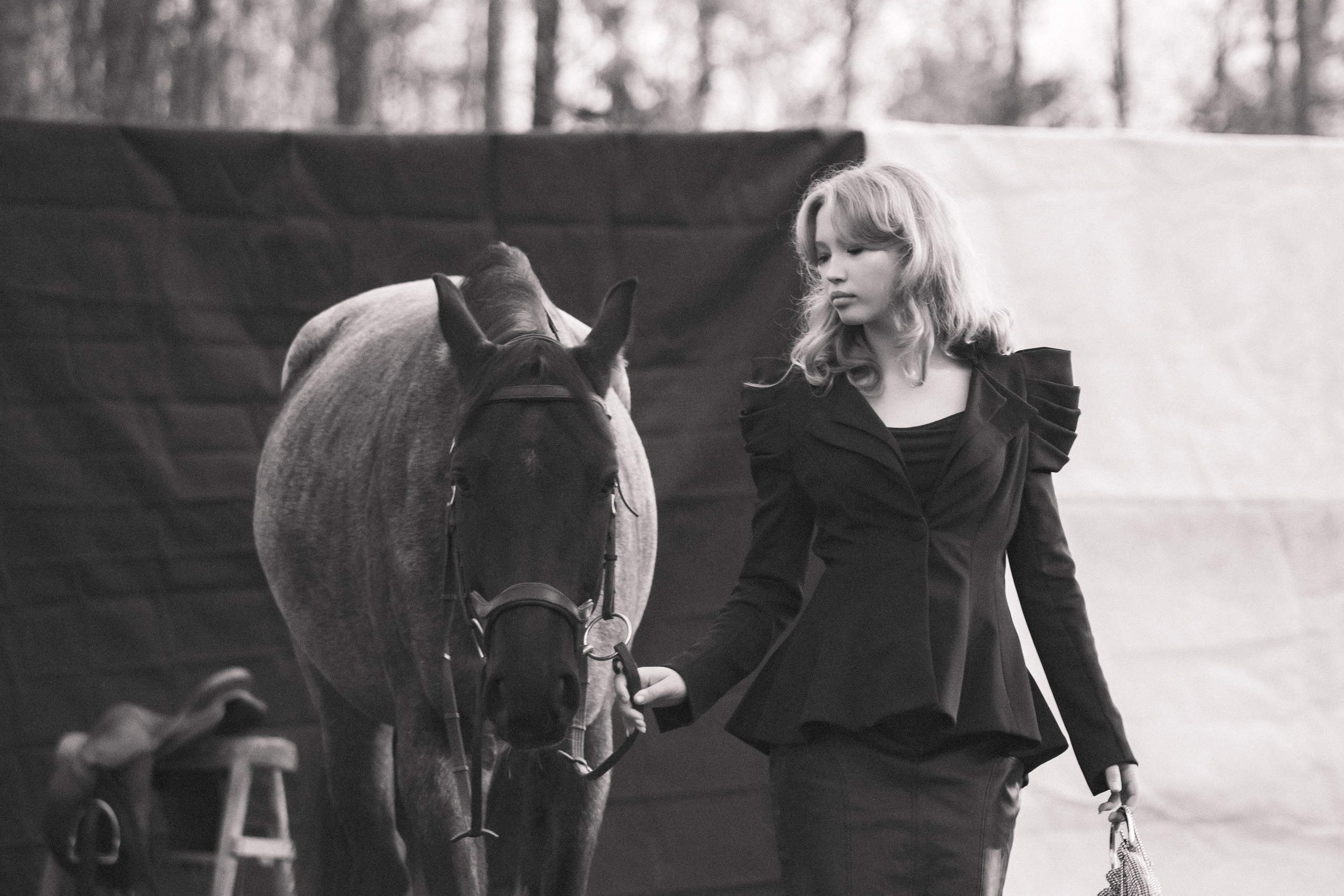 Проект DEFILE. Конный фотограф в Санкт-Петербурге Анна Лебедева