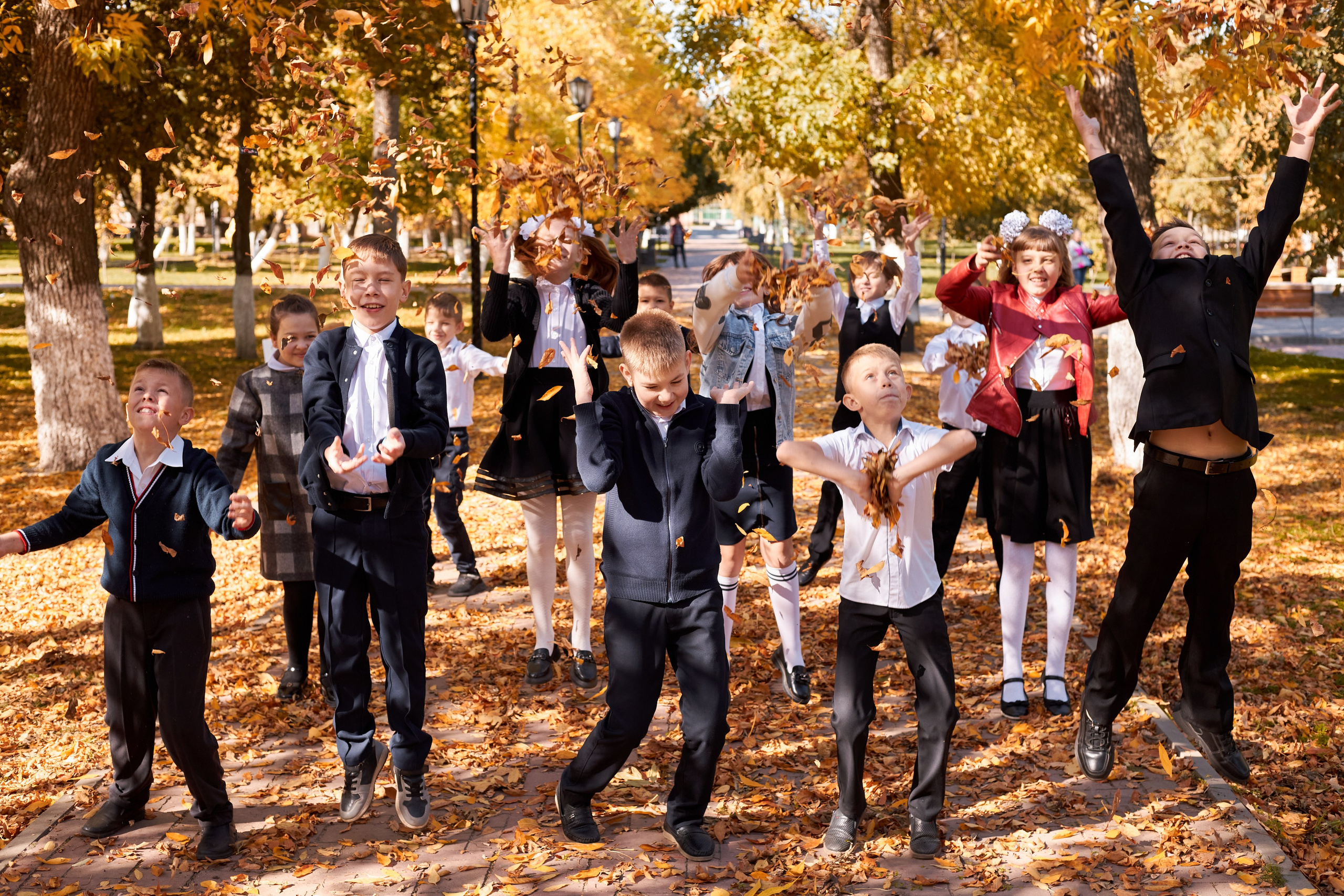 Съёмки в парке. Выпускные фотоальбомы Тацинская