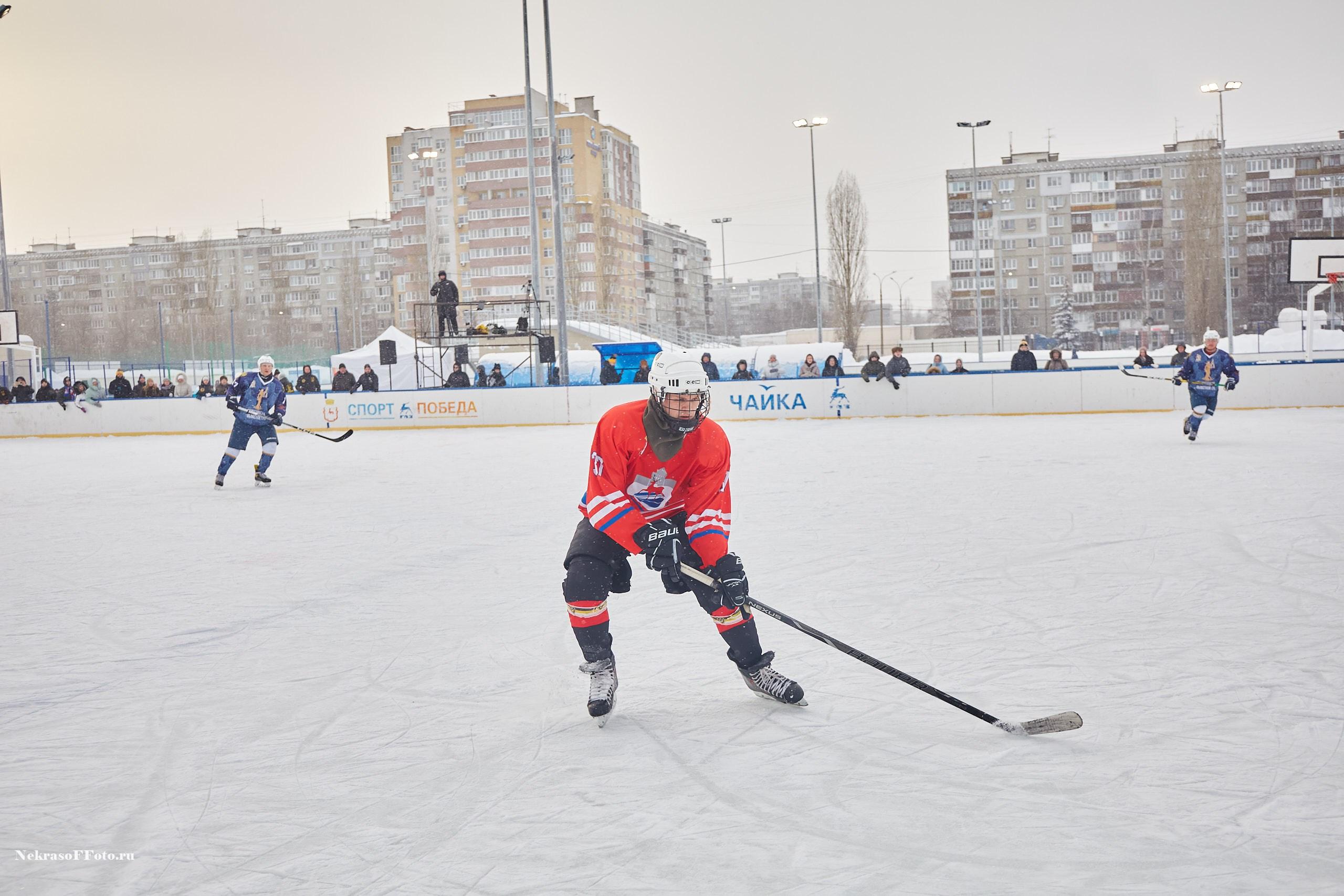 Турнир по хоккею «Русская классика» в рамках Офицерской хоккейной лиги. Спортивный фотограф Некрасов Денис