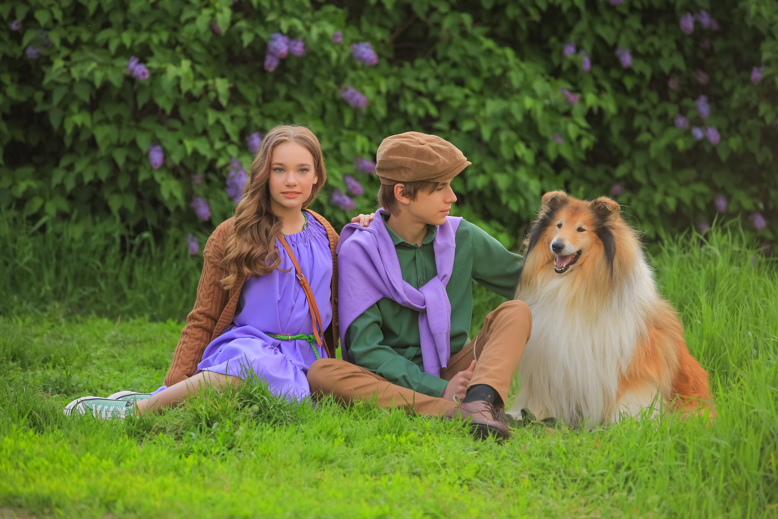 Фотосессия с животными. Семейный и детский фотограф в Москве и Московской области