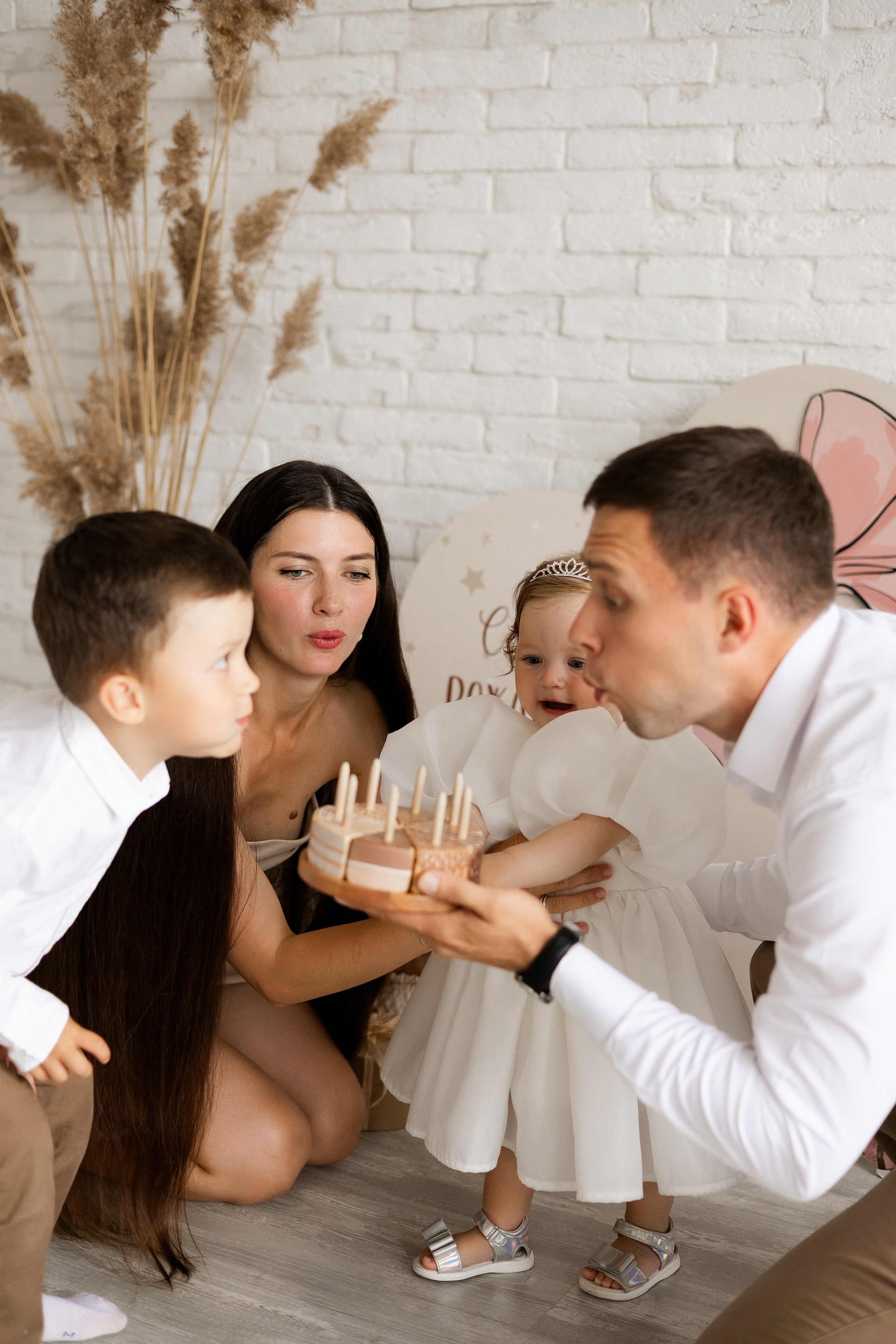 Съемка годовасия в студии NEW STORY. Семейный фотограф в Екатеринбурге Маргарита Курносова