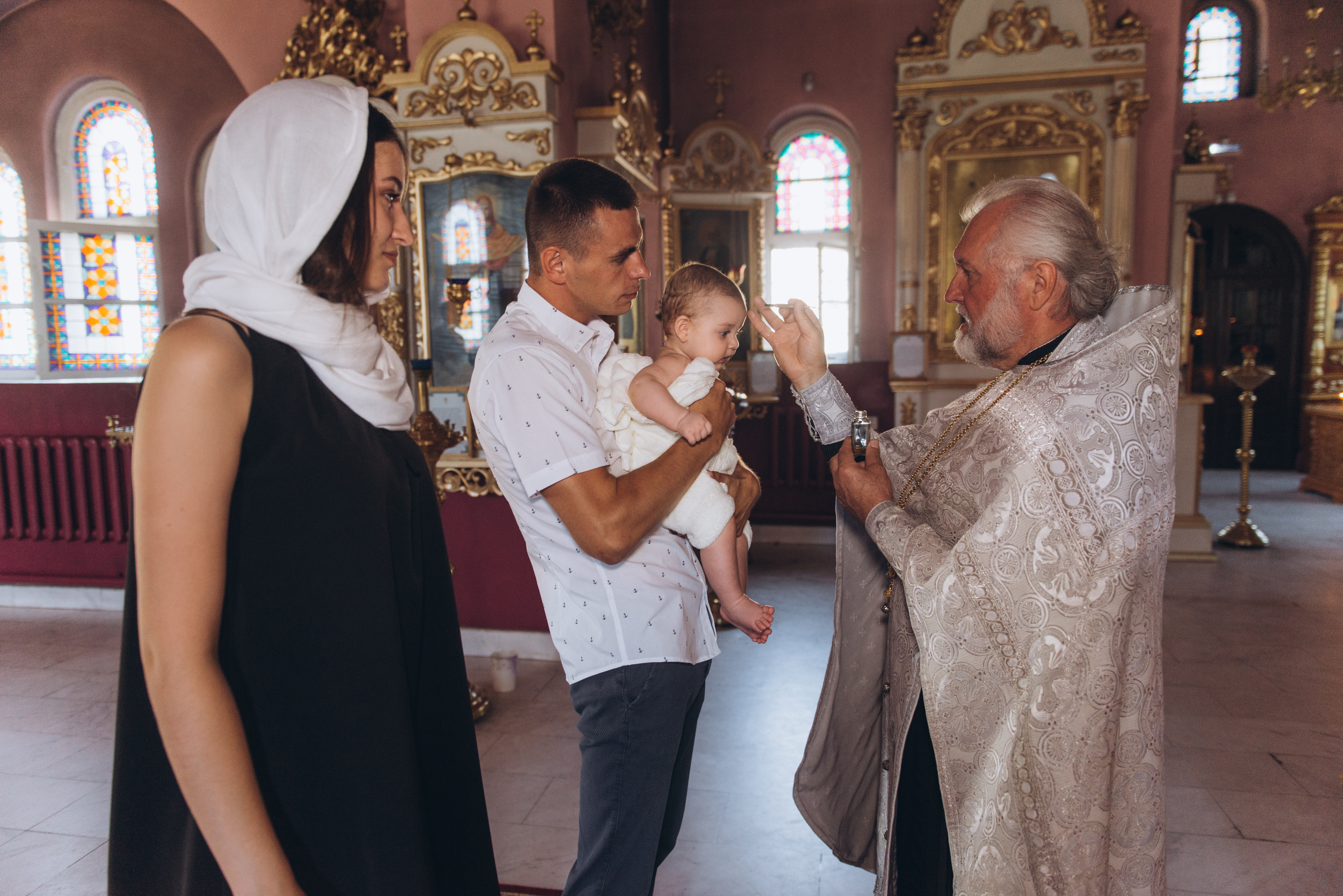 Крещение Теоны. Свадебный и семейный фотограф город Темрюк Фотостудия Темрюк