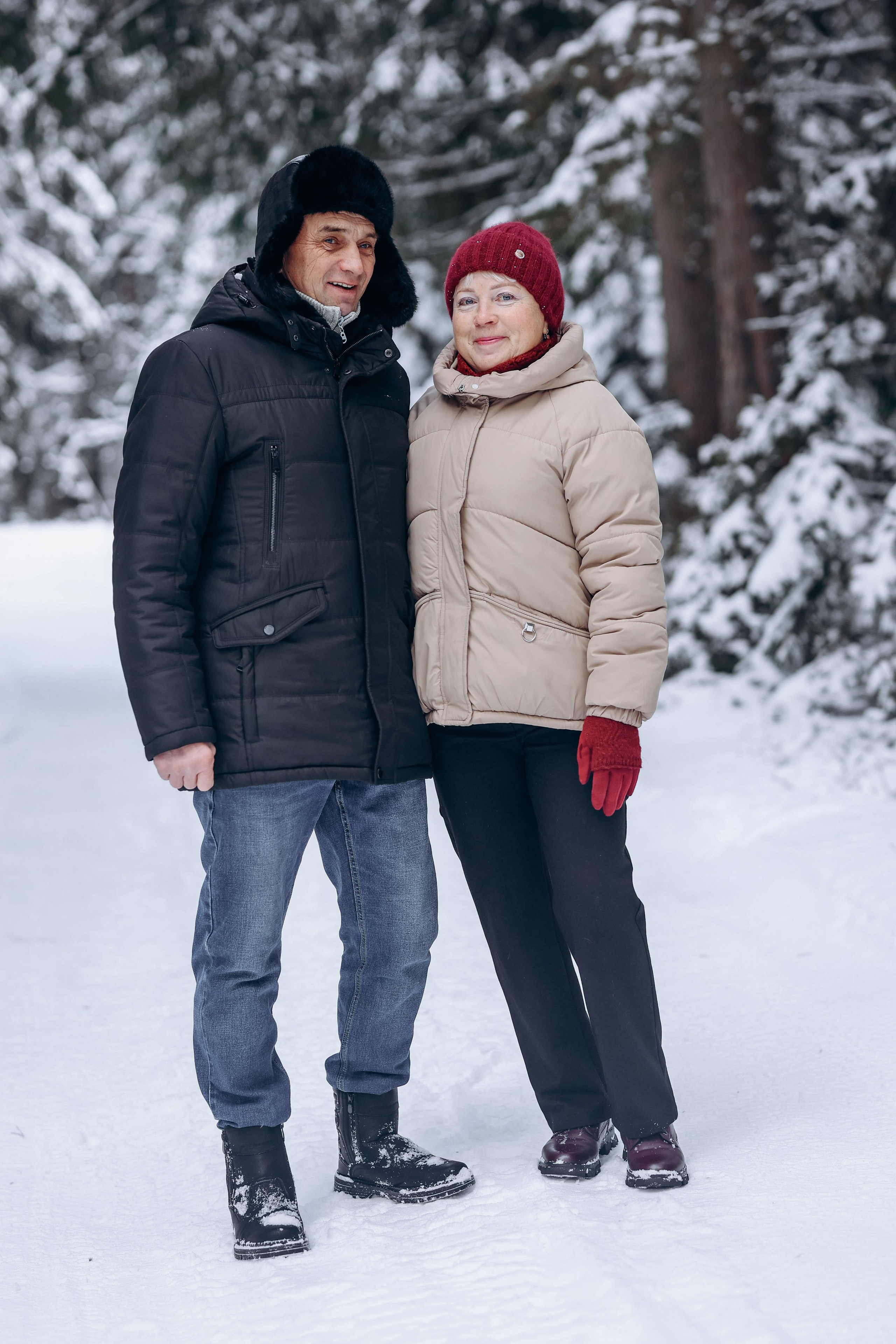 Сочельник в снежном бору. Детский и Семейный фотограф Елена Карпушина