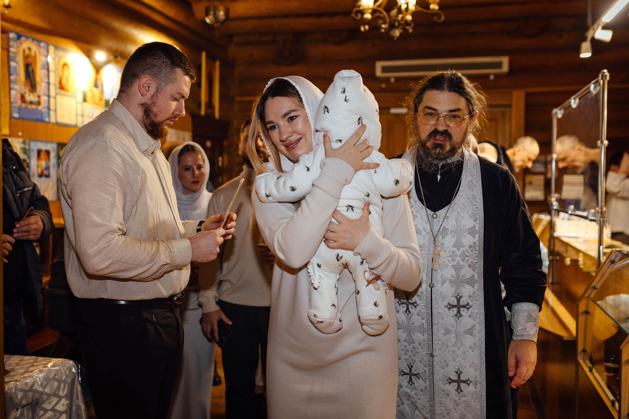 Крещение Эмилии, храм Святой Троицы, ноябрь 25