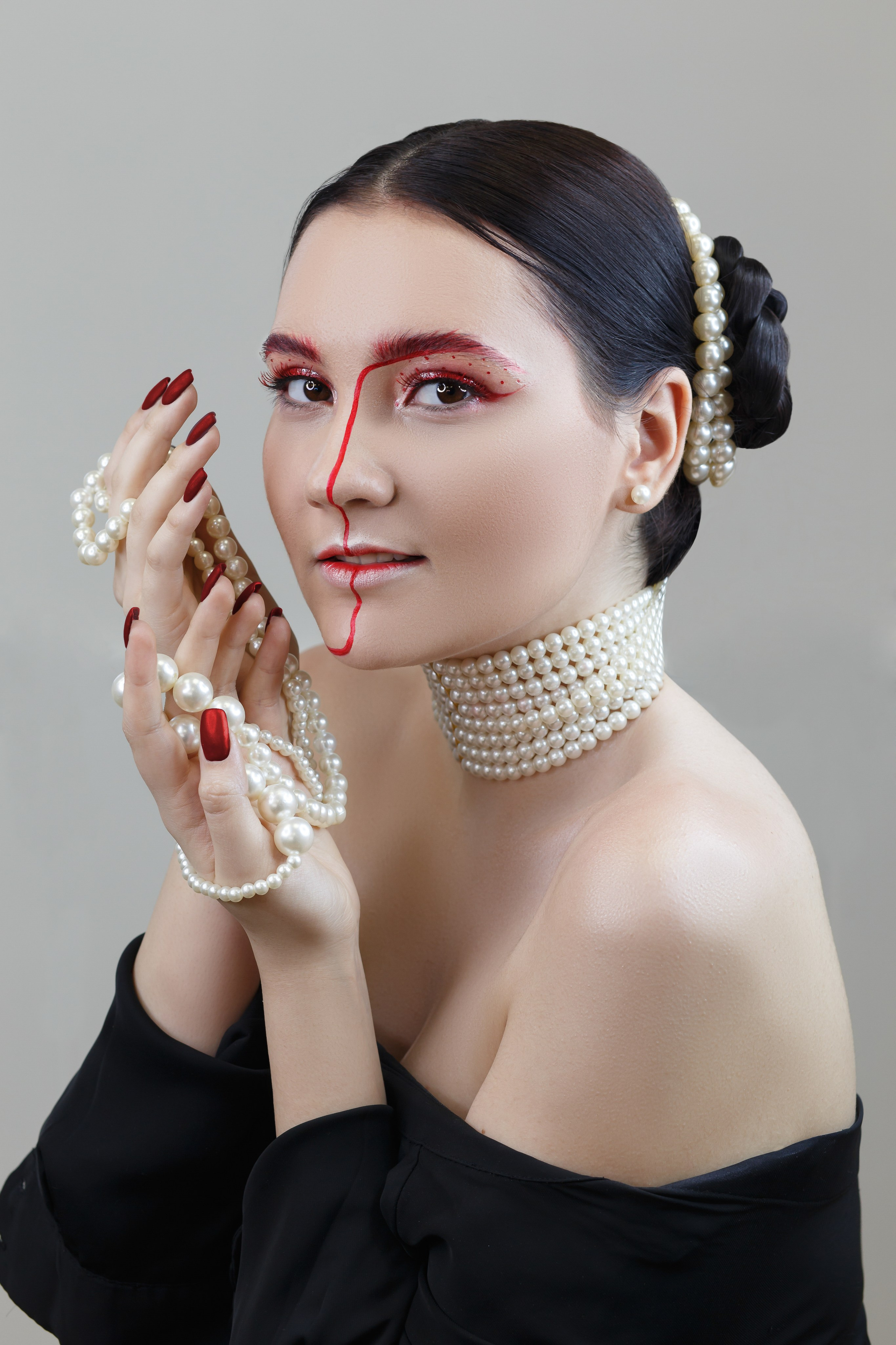 Модель: Диана, Арина, Эрика. Визажист: Юлия Болотюк. «ЖЕМЧУГ». Фотограф в Подольске — Мария Бучнева