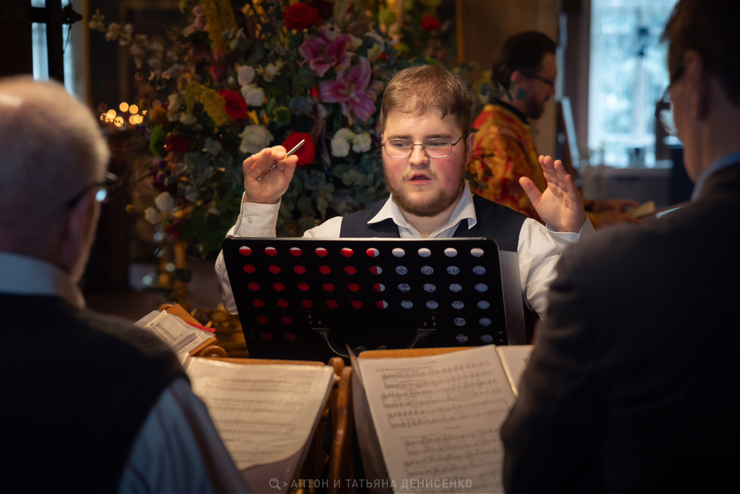 Храм Преображения Господня в Богородском. Антипасха. Антон и Татьяна Денисенко — В храме