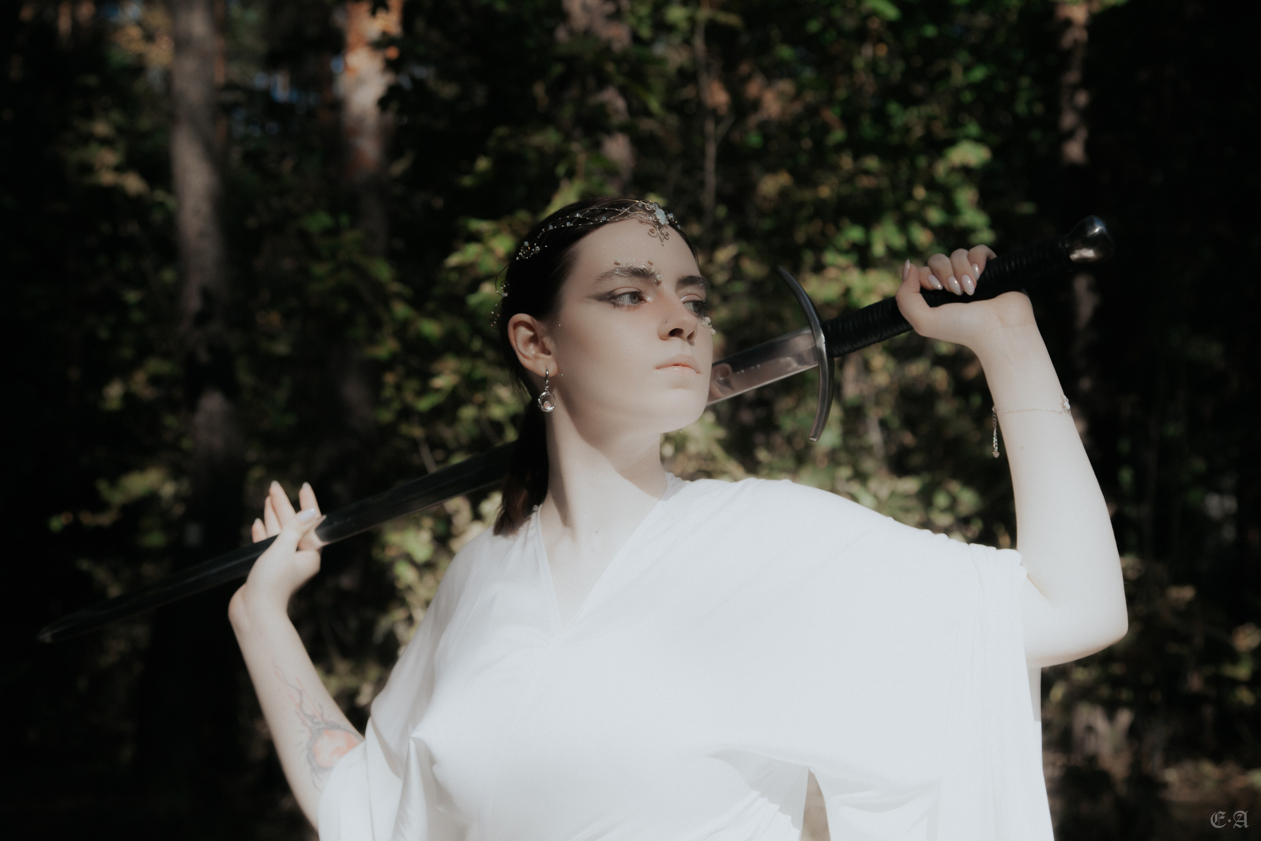 Скандинавская воительница. Фотограф Ellairen