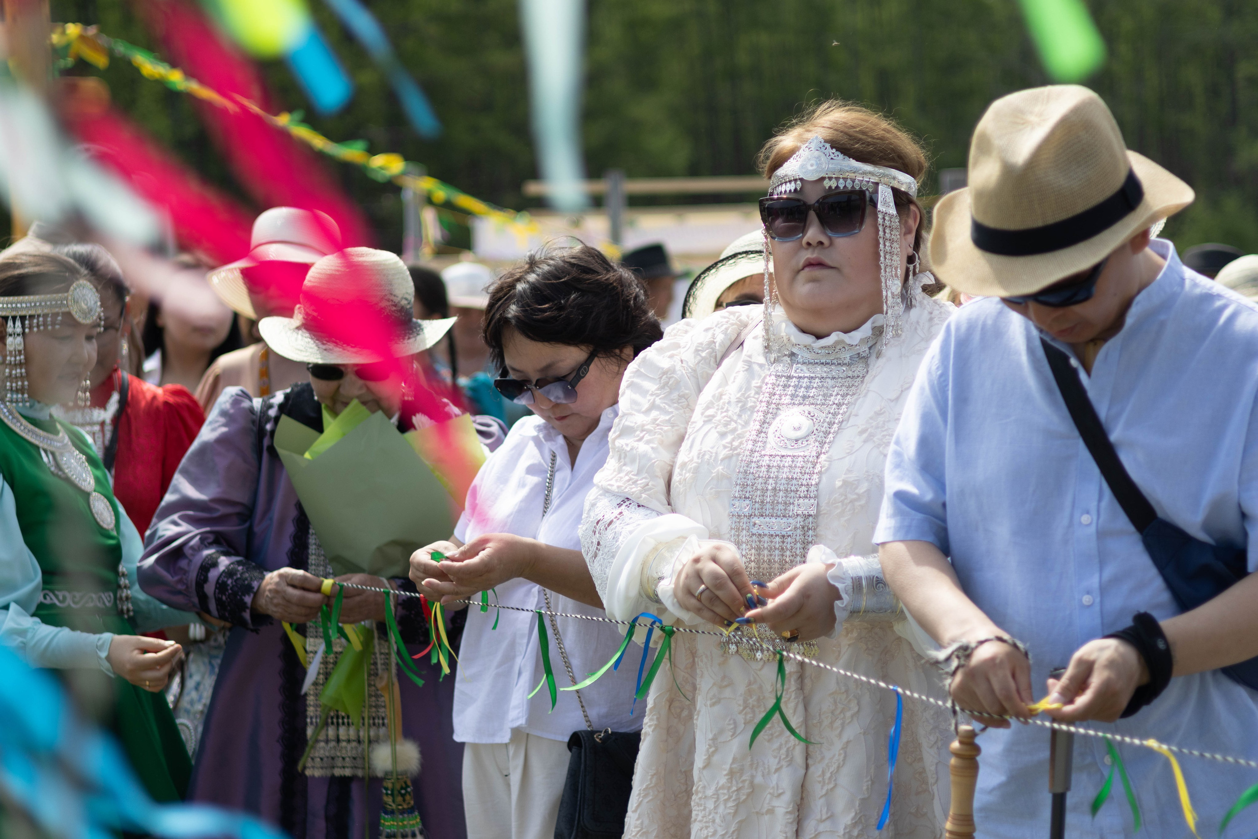 Юбилейный Ысыах Цыпандиных 2024 г. Фотограф Якутск Зоя Николаева