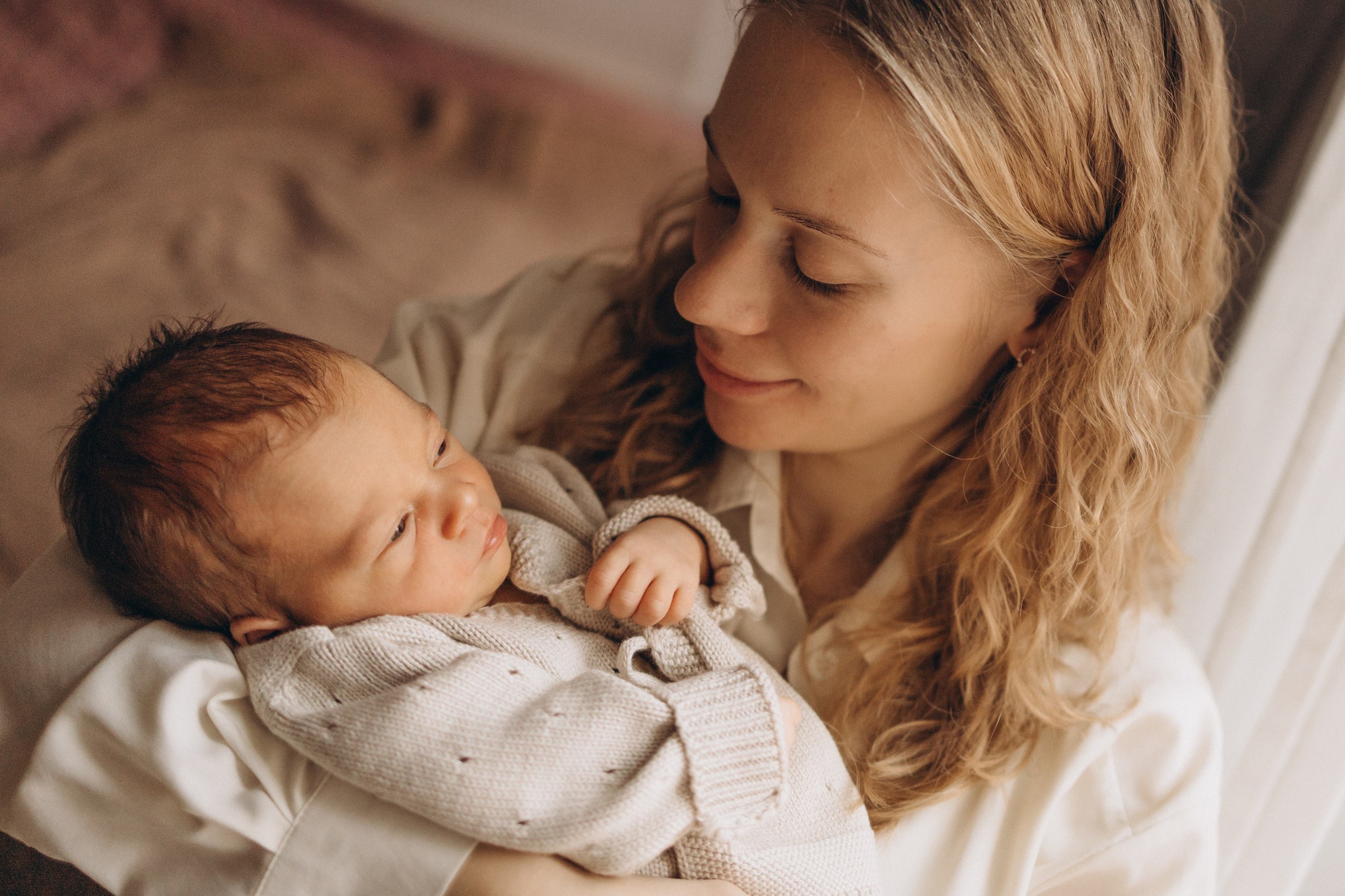 Мирон 1 неделька. Семейный и детский фотограф, женский портрет Москва Светлана Мертикова