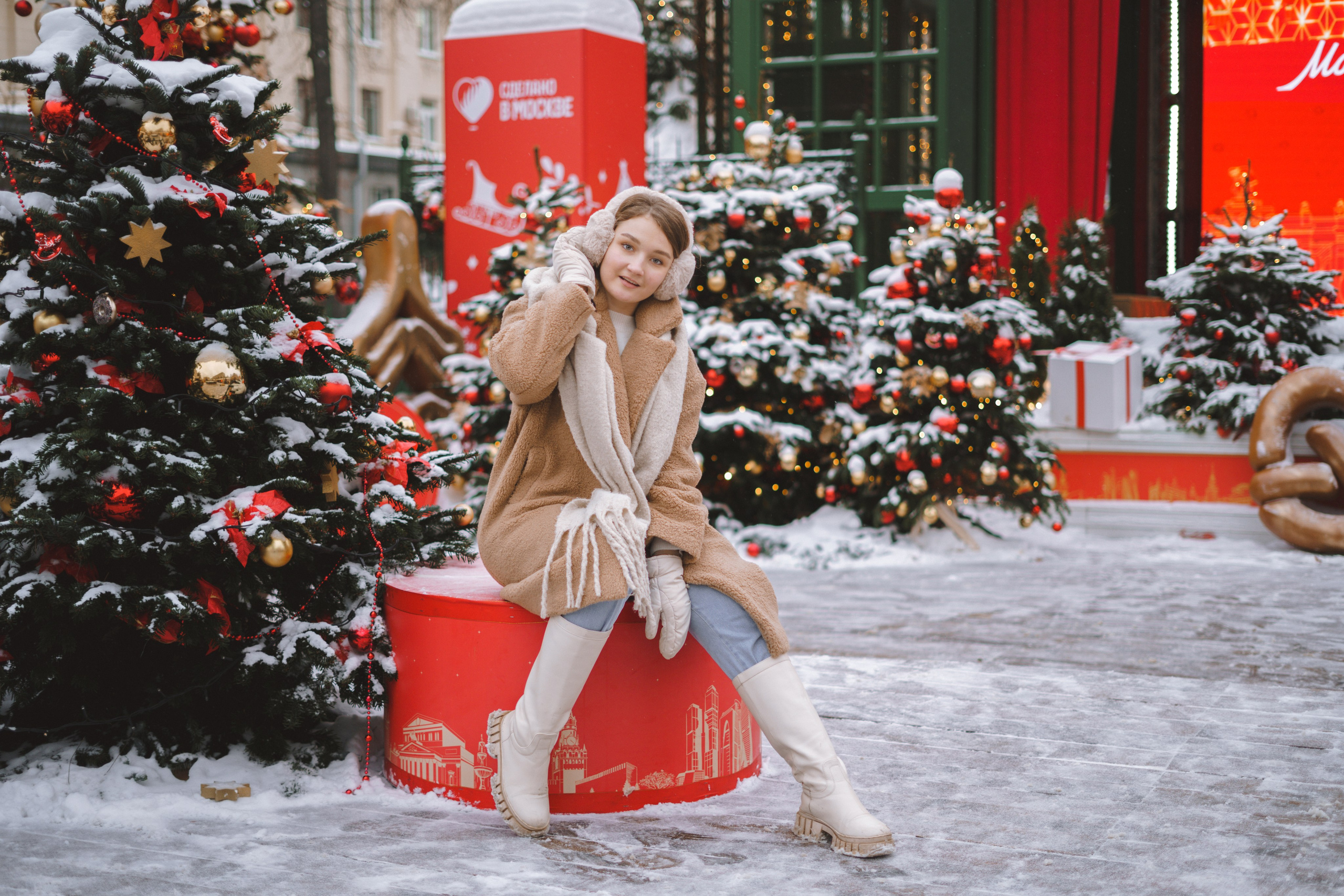 Новогодняя прогулка. Семейный фотограф Ольга Мишустина в Самаре