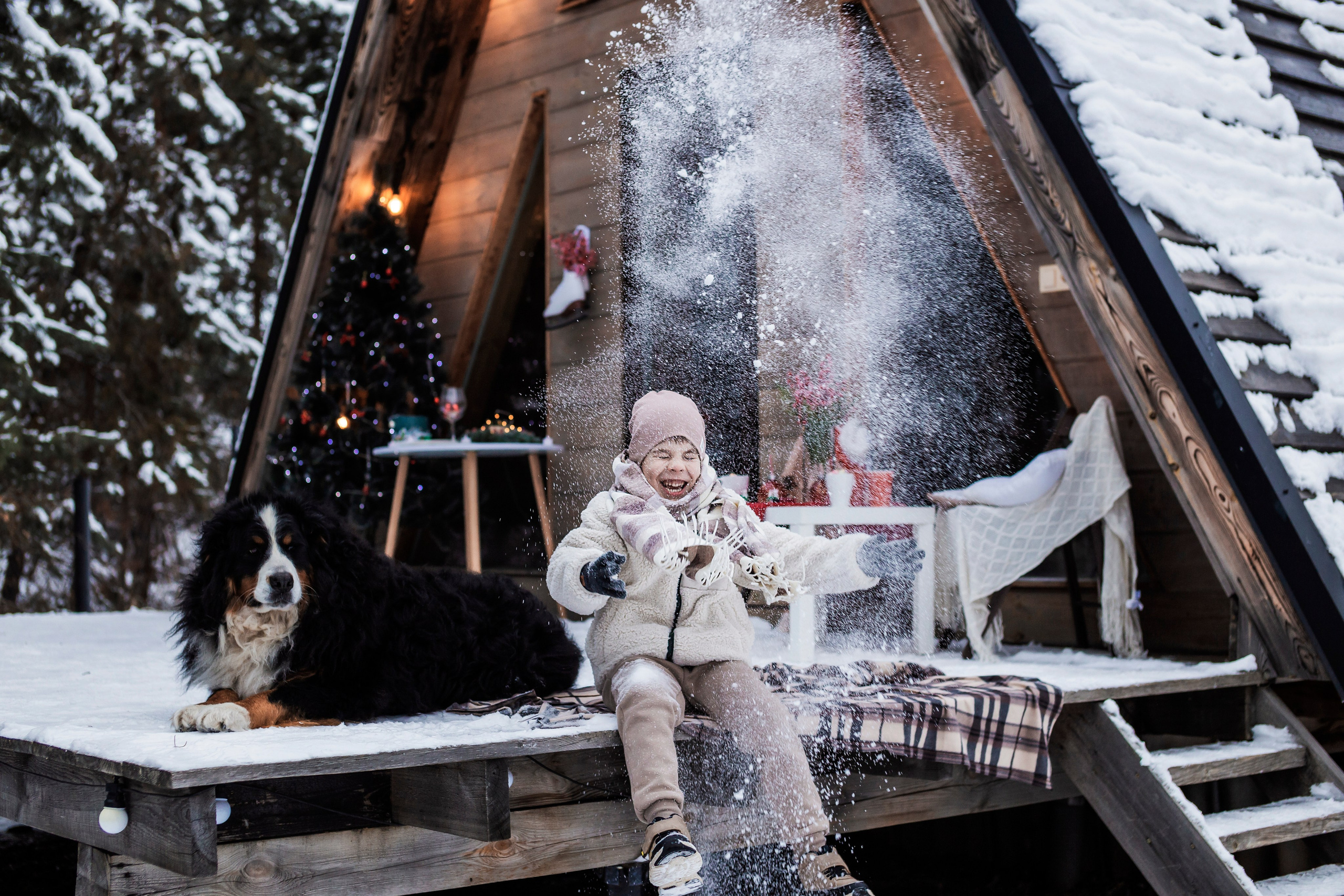 Фотопроект в доме в лесу. Семейный фотограф в Саратове