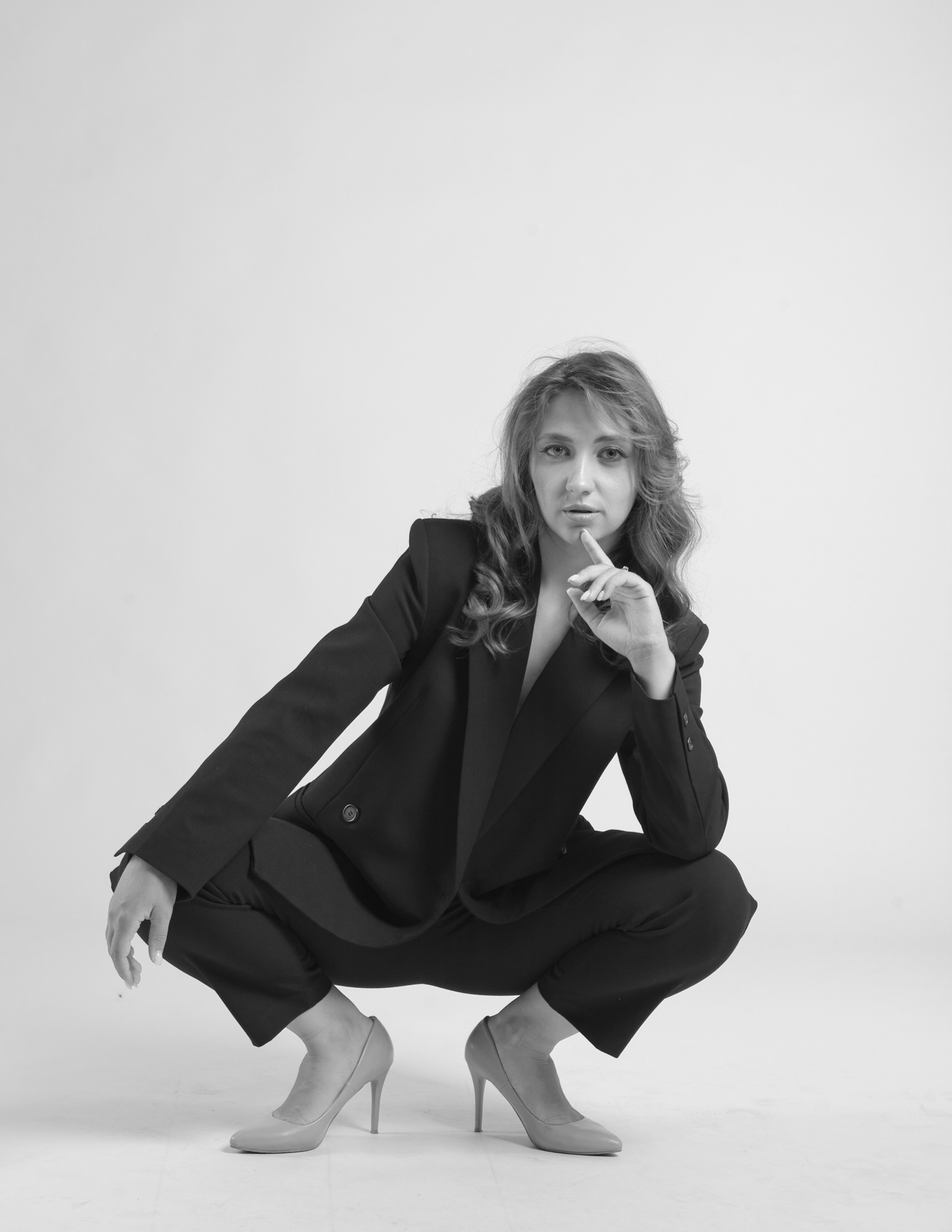 Мария в студии. Портретный и семейный фотограф в Москве Владимир Крылаев