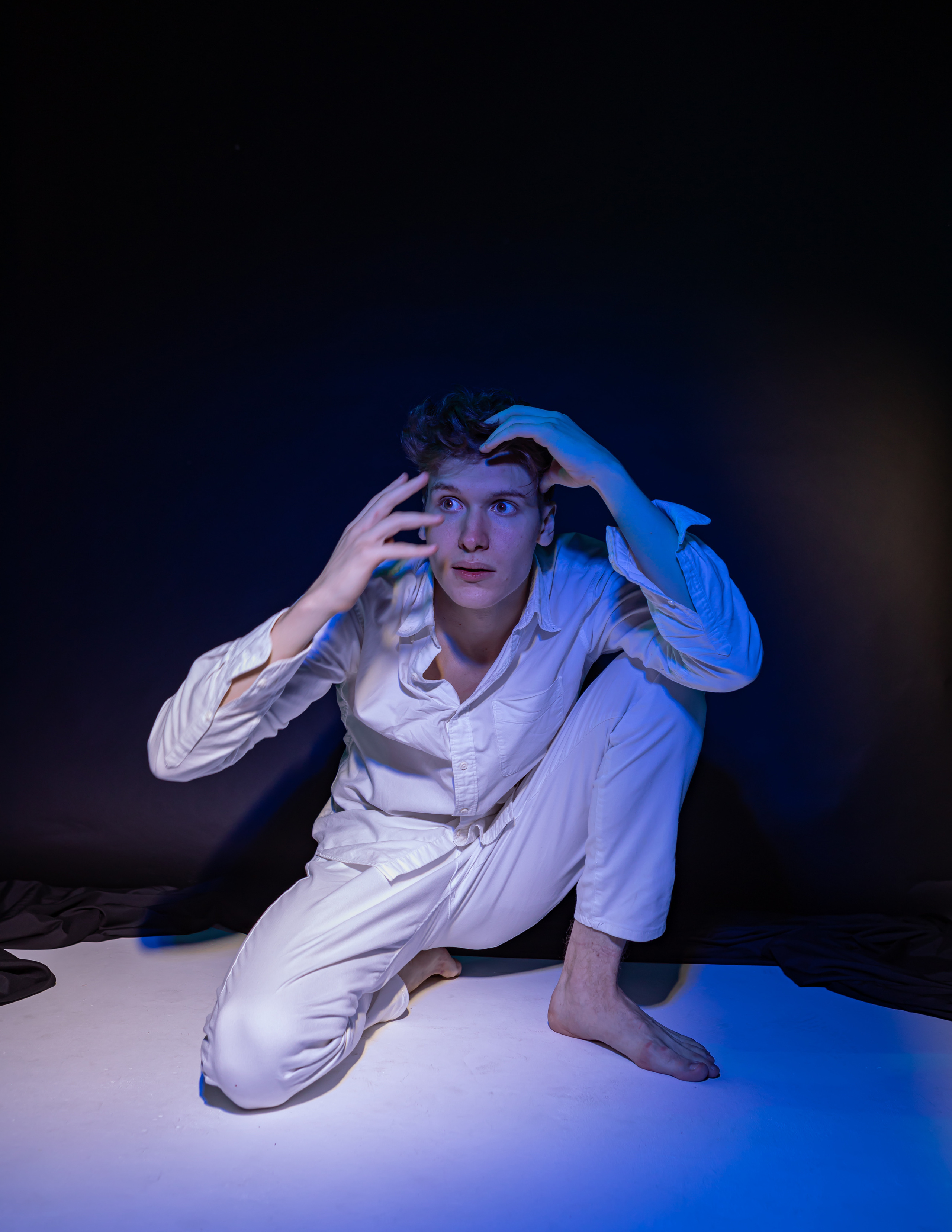 Страх и паника в студии. Портретный и семейный фотограф в Москве Владимир Крылаев