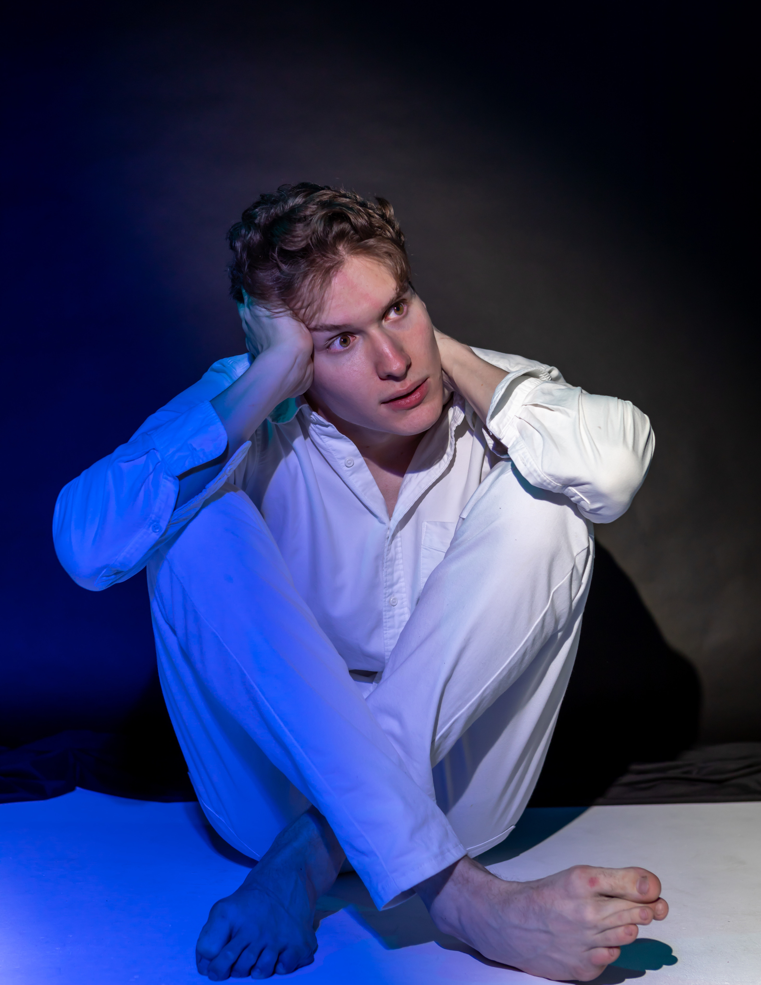 Страх и паника в студии. Портретный и семейный фотограф в Москве Владимир Крылаев