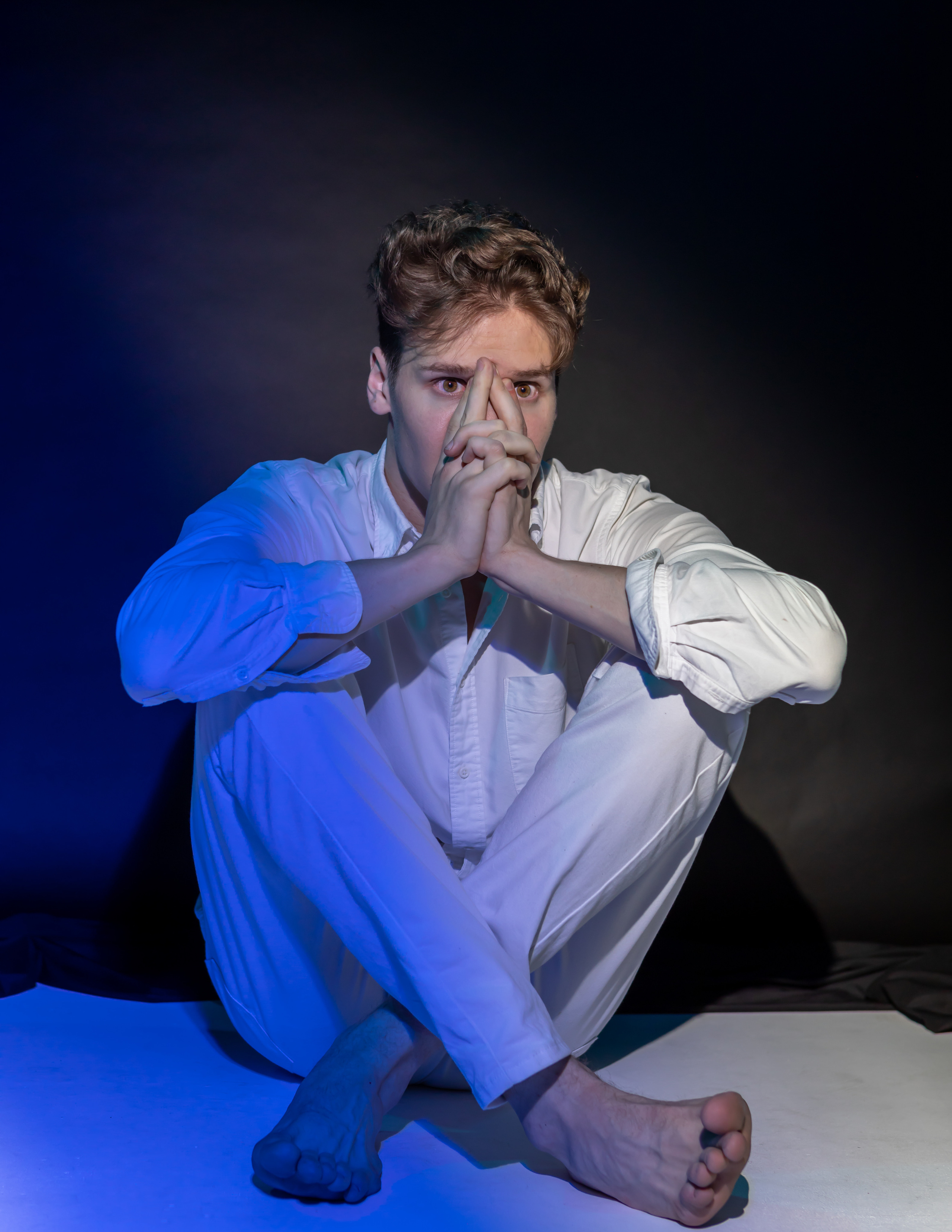 Страх и паника в студии. Портретный и семейный фотограф в Москве Владимир Крылаев