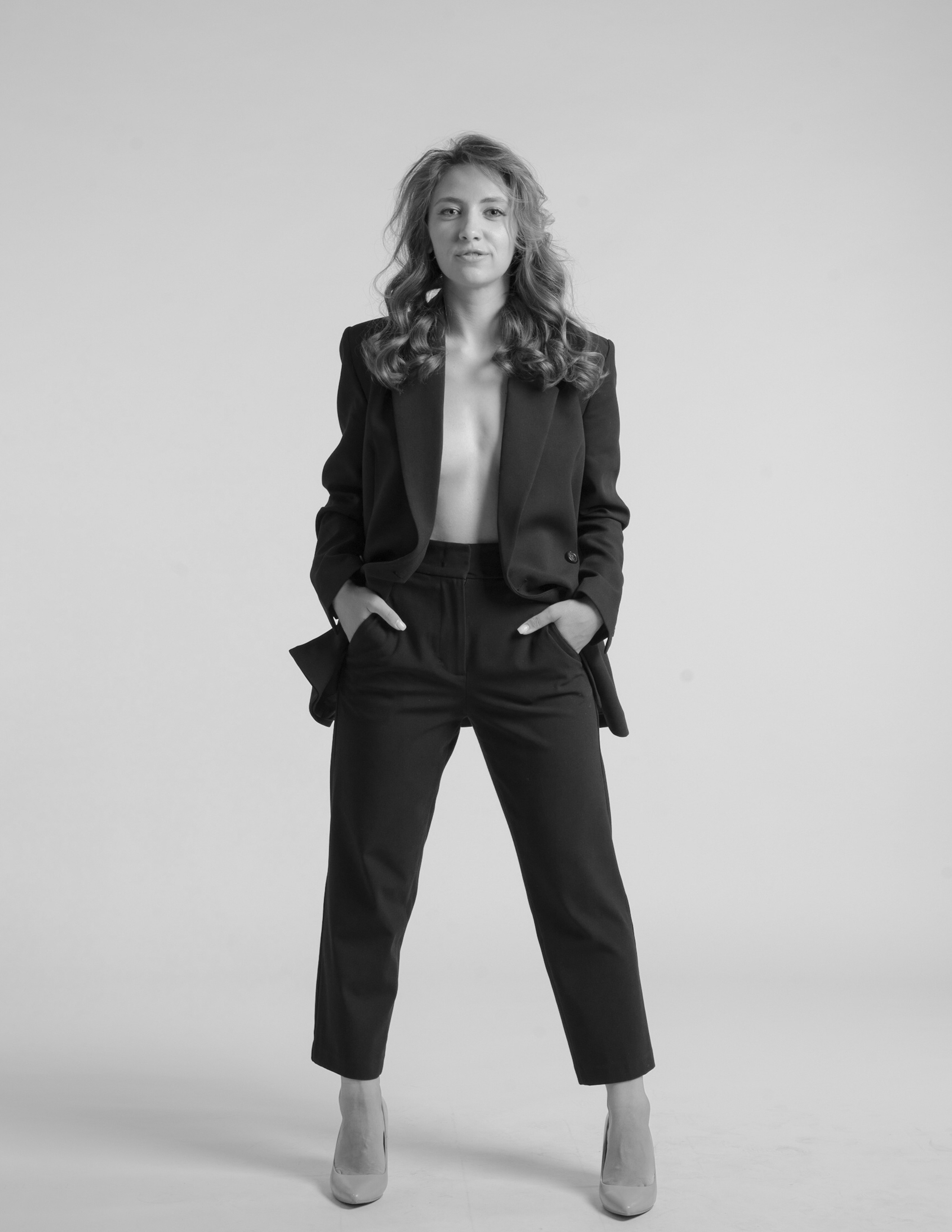 Мария в студии. Портретный и семейный фотограф в Москве Владимир Крылаев