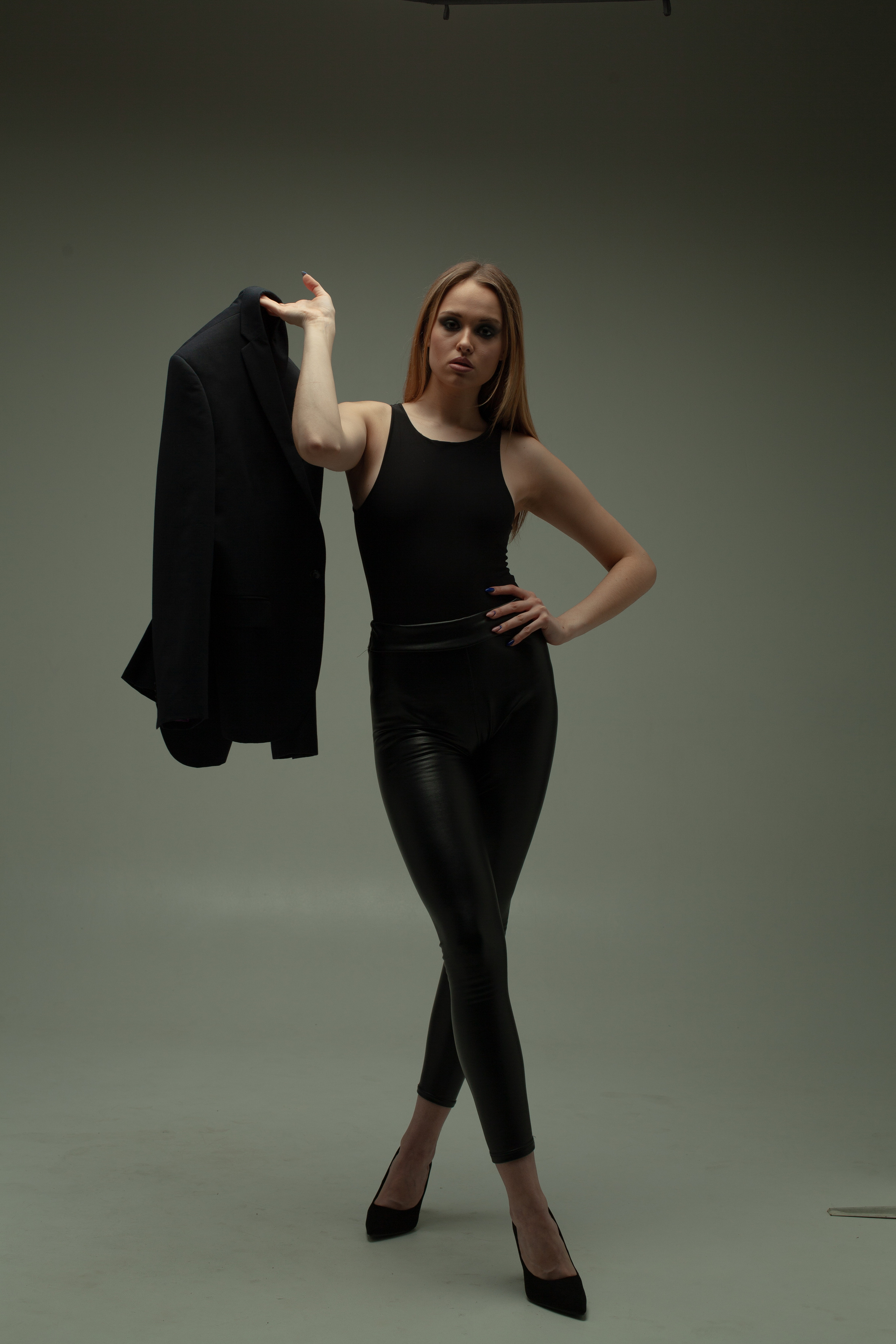 Илона в студии Модельные тесты. Портретный и семейный фотограф в Москве Владимир Крылаев