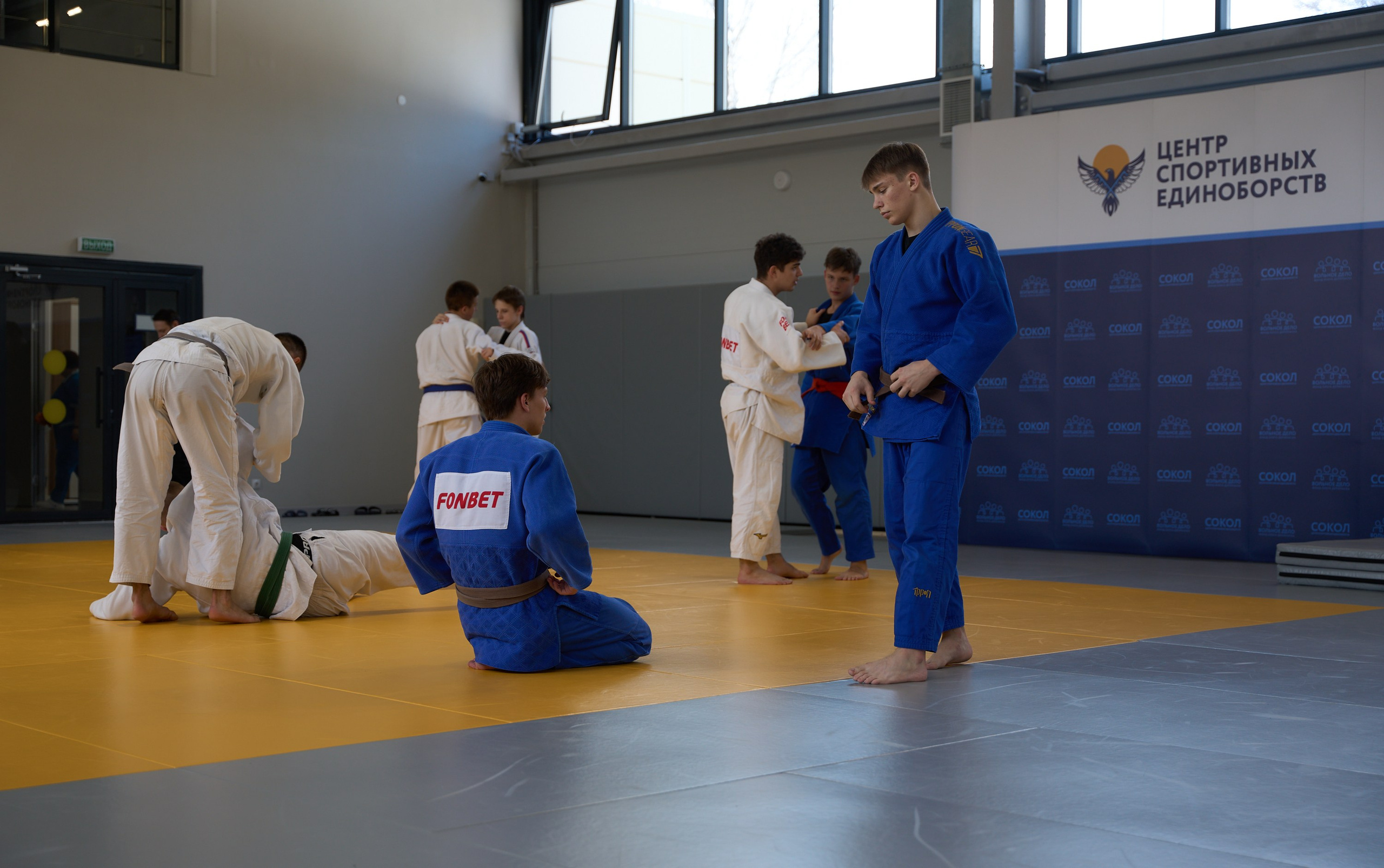 Открытие центров спортивных единоборств «Сокол» Красноярск/Дивногорск. Александр Сазонов Красноярск