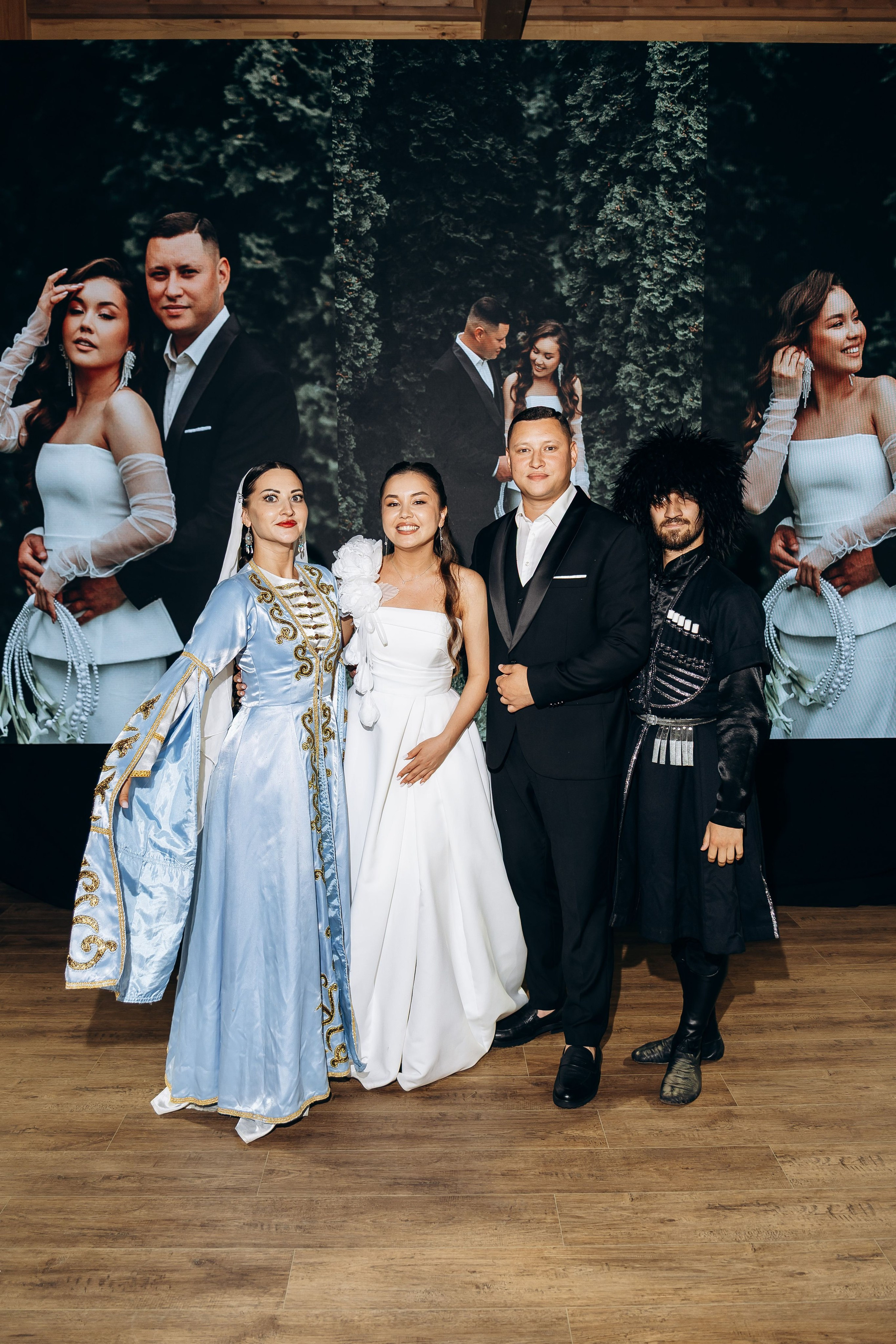 свадебный банкет в Казани. Площадка Веранда Лес. Свадебный фотограф Казань