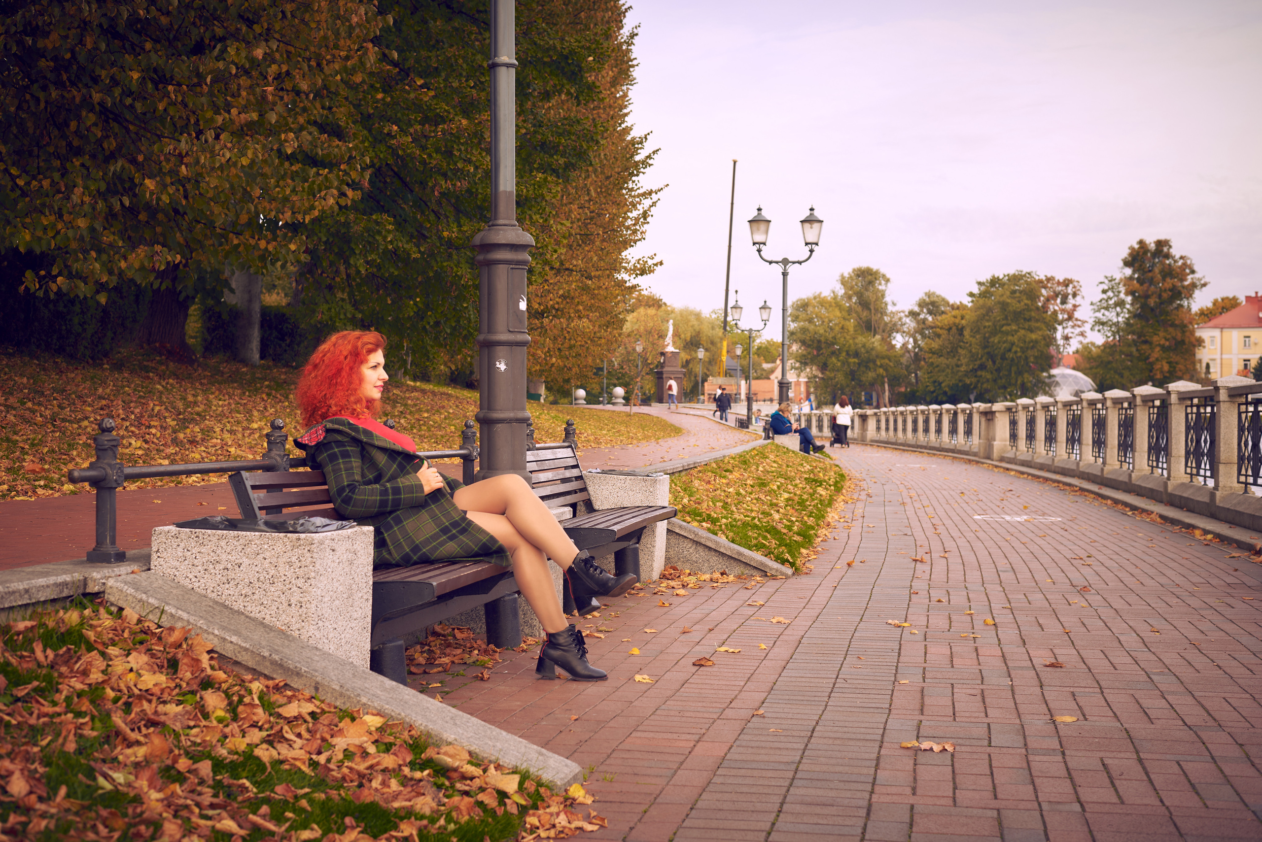 Прогулка с Натальей. Фотограф Мария Оленева