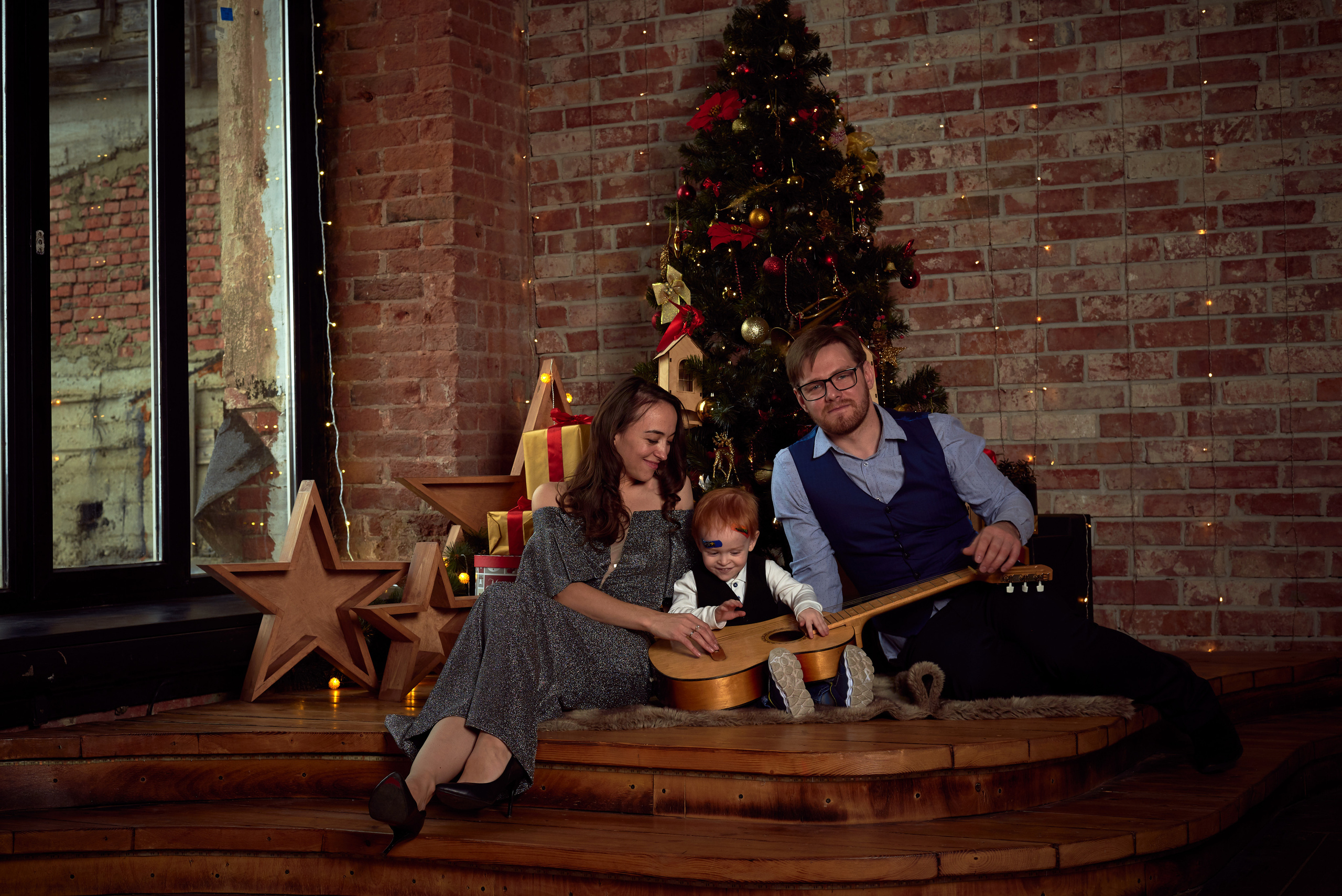 Ольга и Новый год. Фотограф Мария Оленева