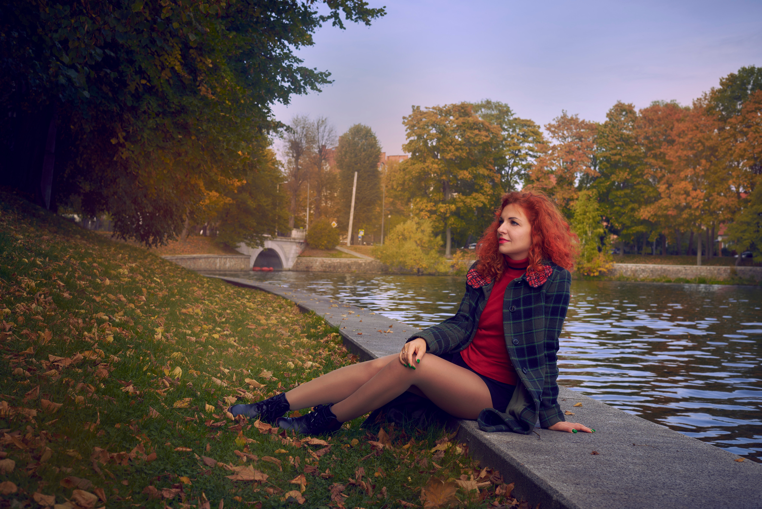 Прогулка с Натальей. Фотограф Мария Оленева