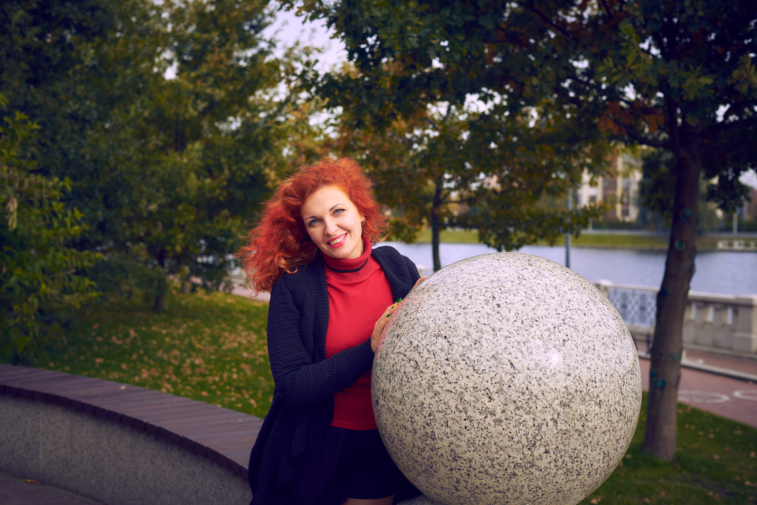 Прогулка с Натальей. Фотограф Мария Оленева