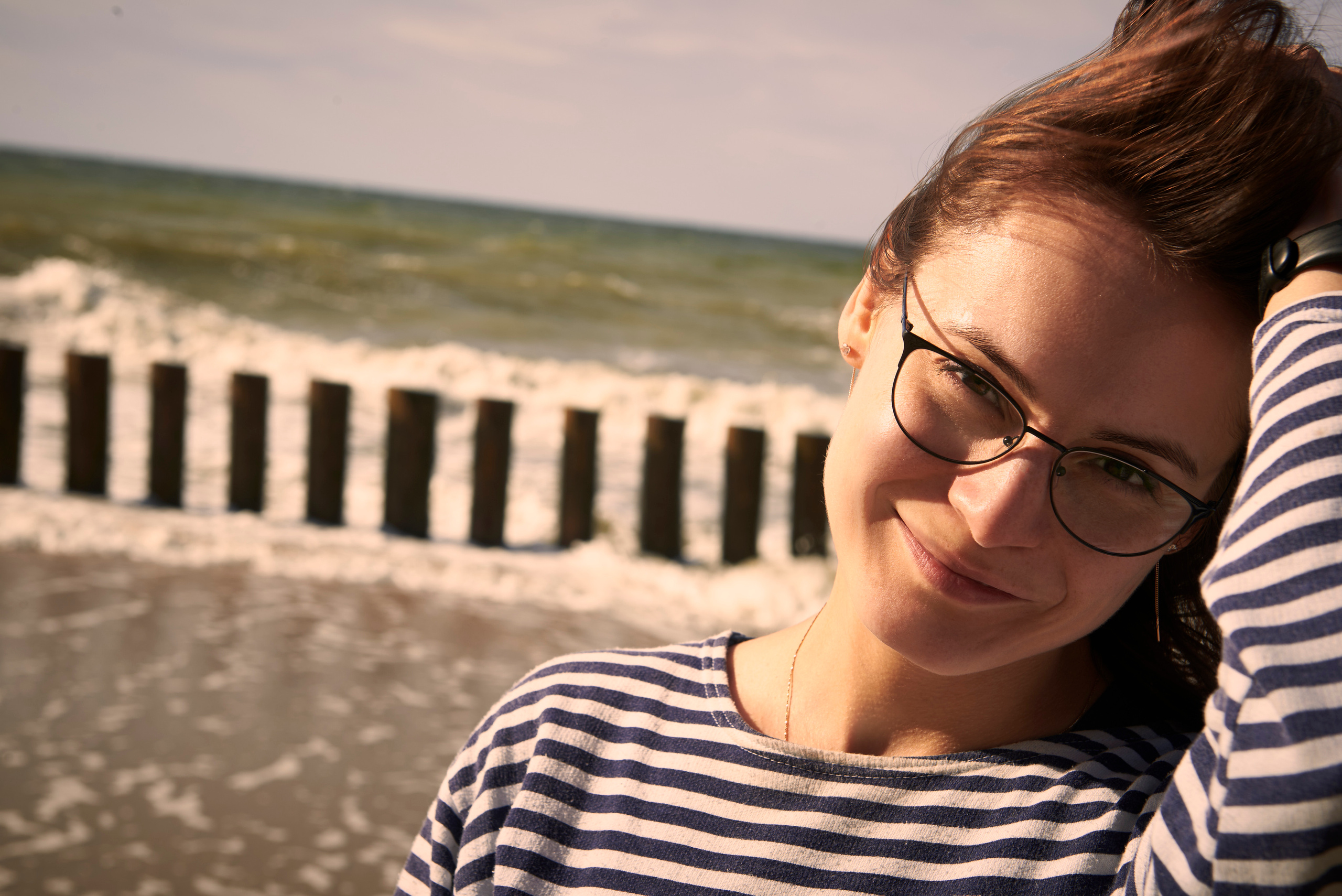 Касаясь моря. Фотограф Мария Оленева