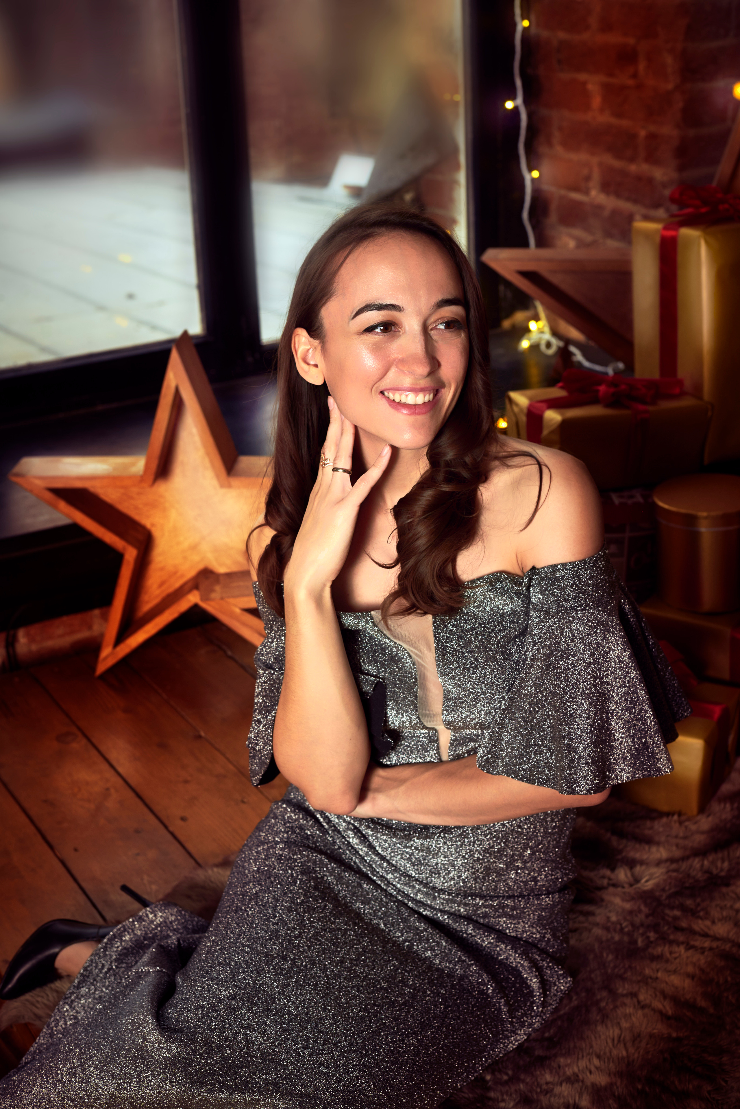 Ольга и Новый год. Фотограф Мария Оленева