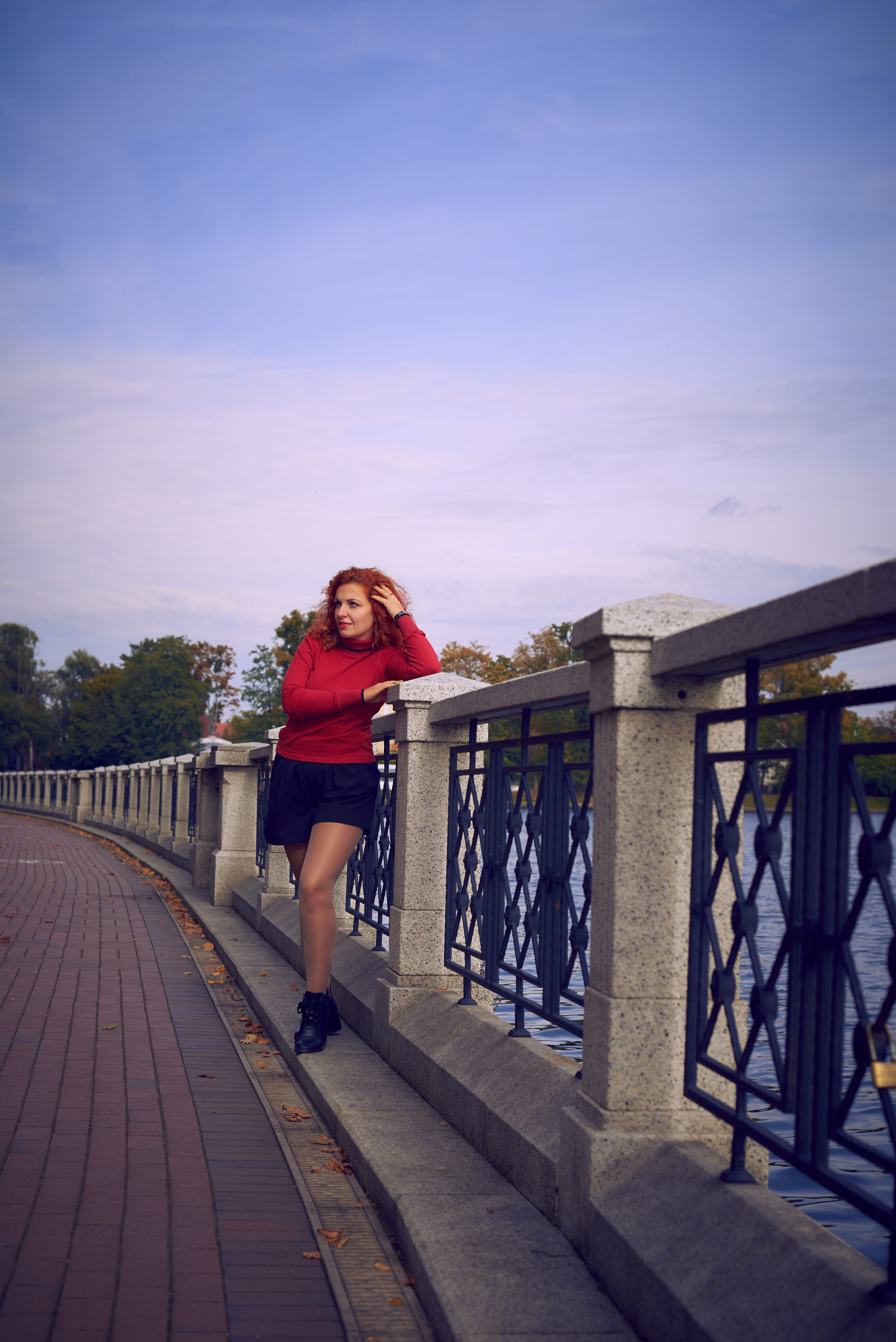 Прогулка с Натальей. Фотограф Мария Оленева