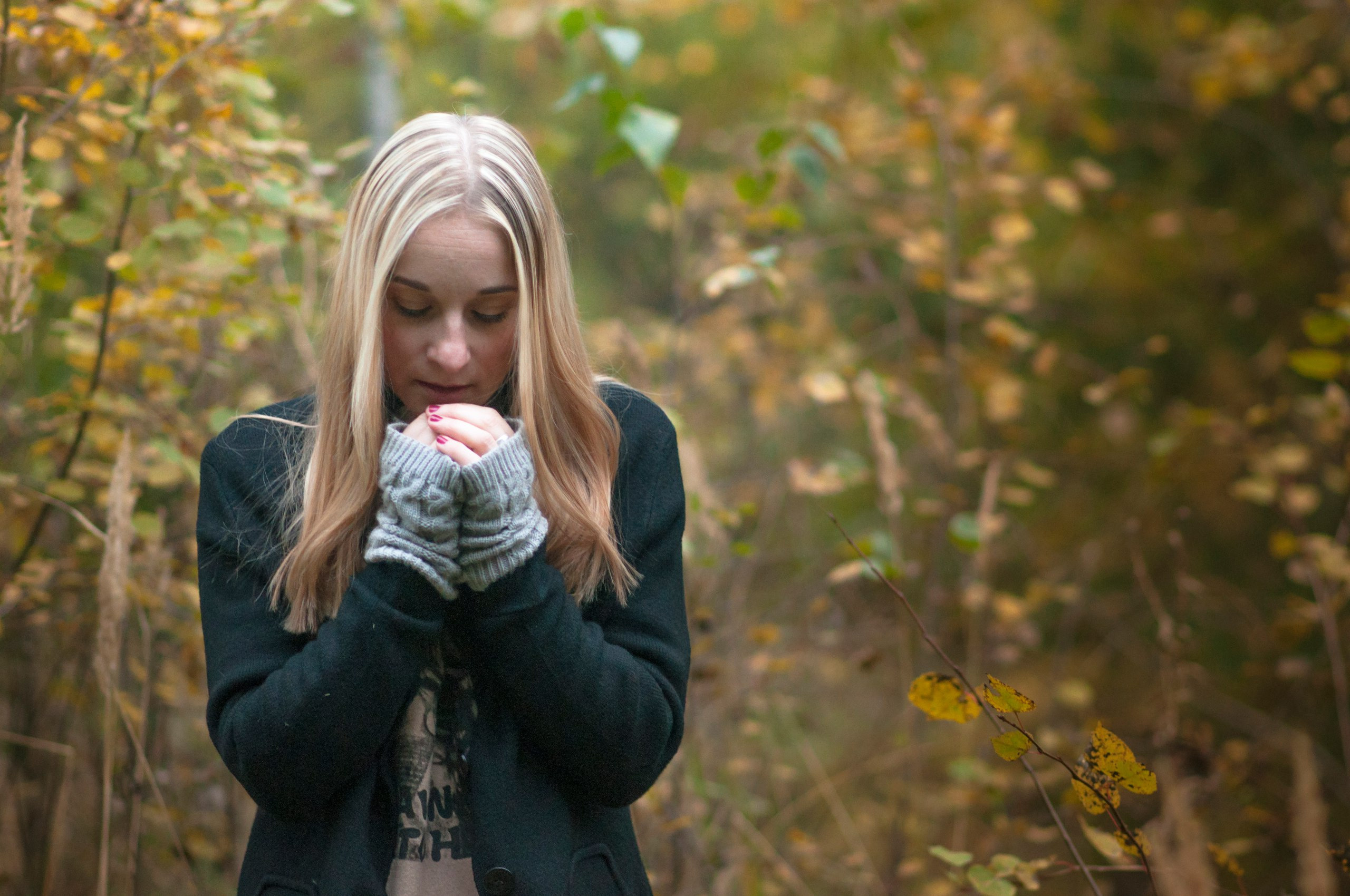 Кристина и осень. Фотограф Мария Оленева