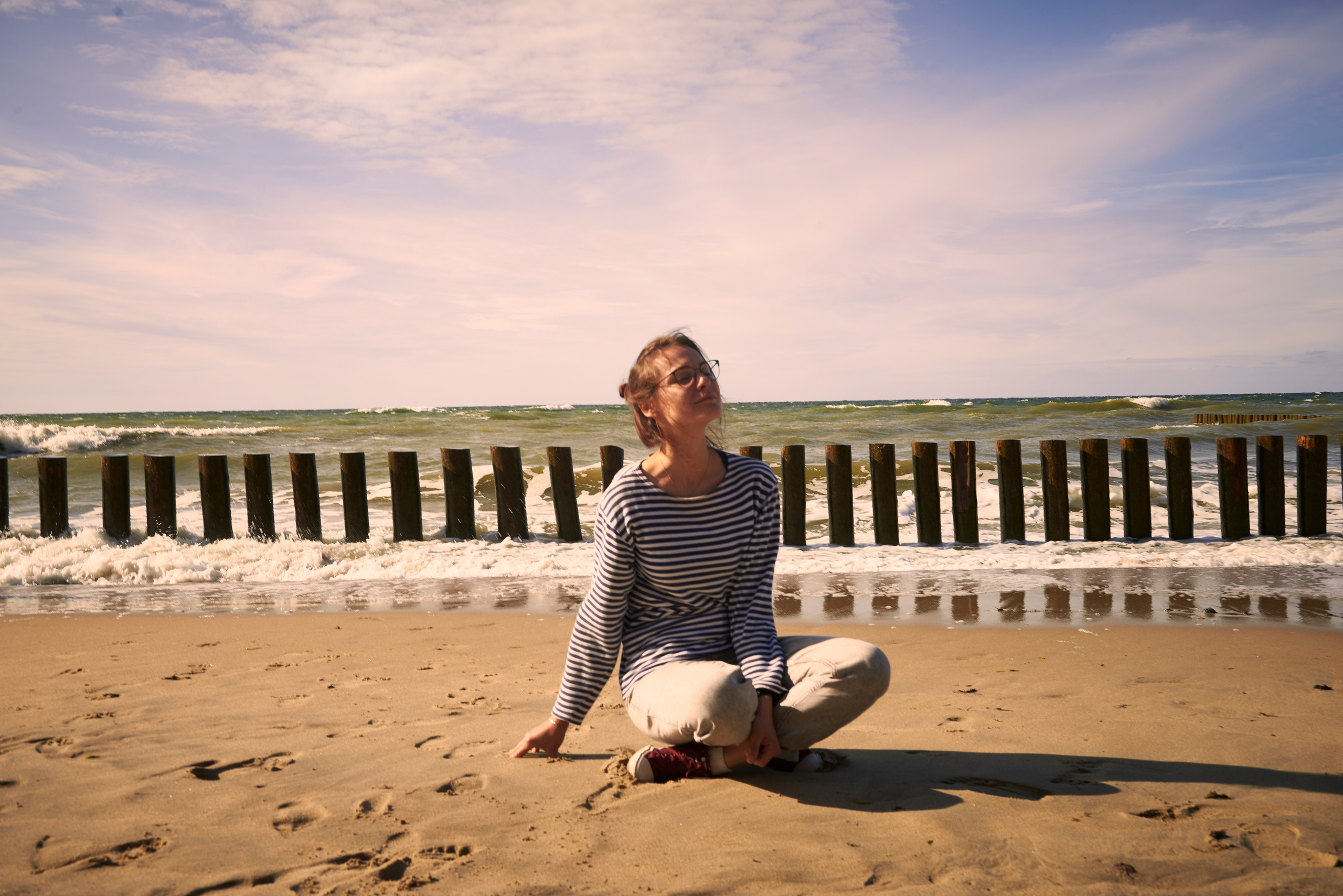 Касаясь моря. Фотограф Мария Оленева