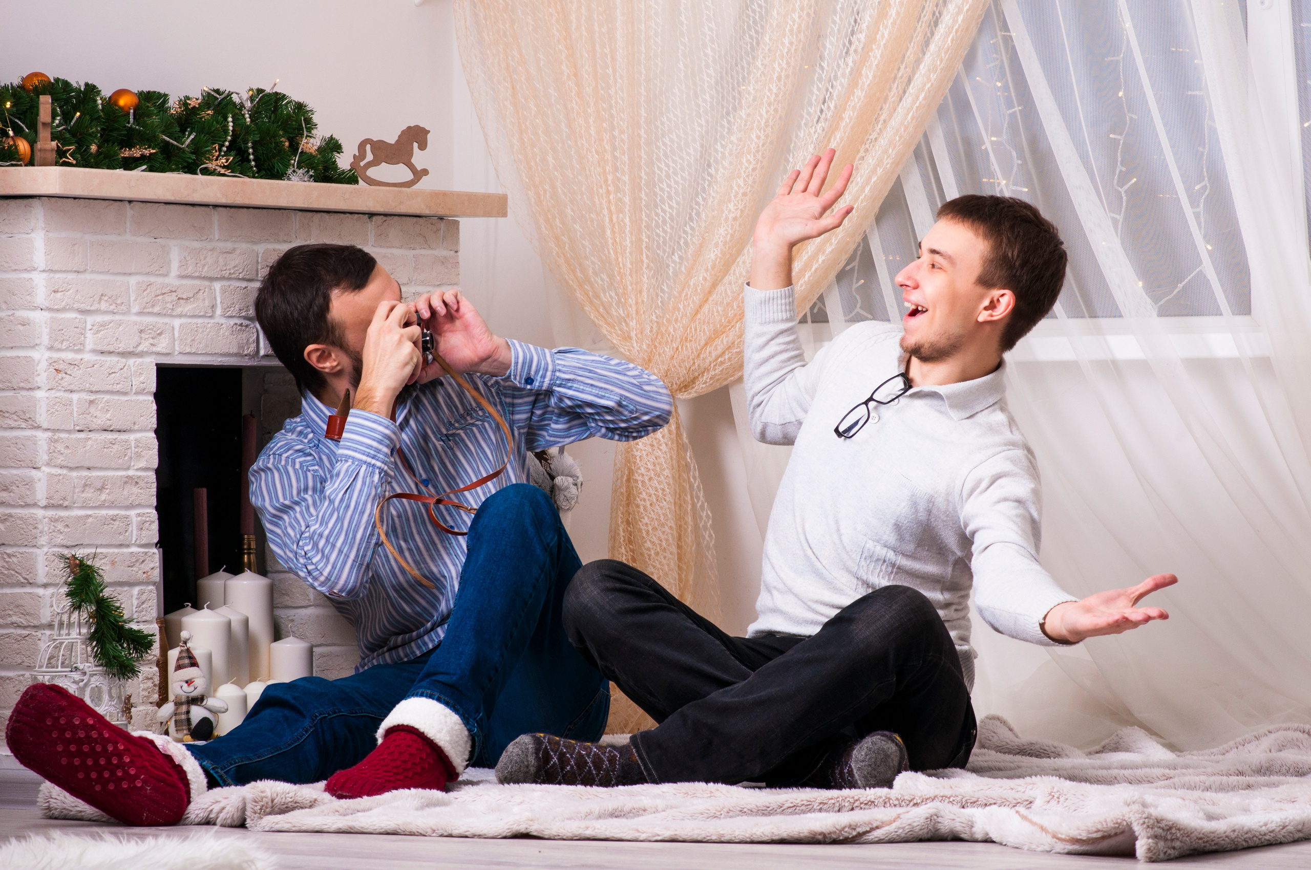 Семейный новый год. Фотограф Мария Оленева