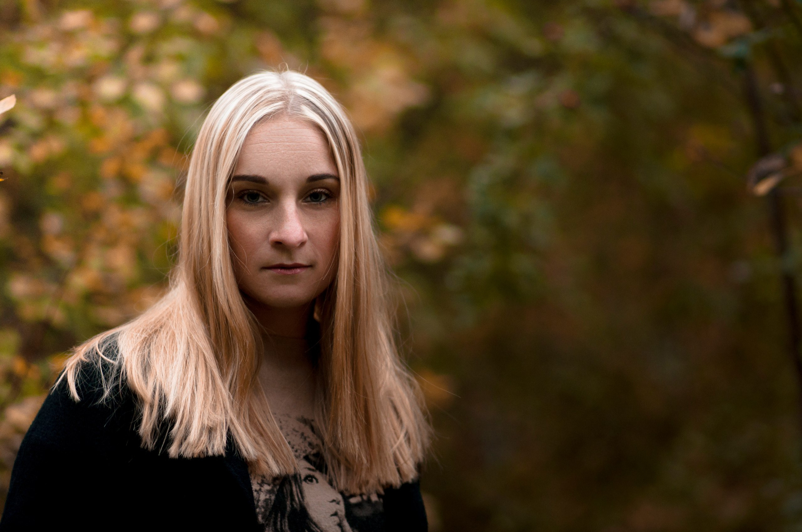 Кристина и осень. Фотограф Мария Оленева