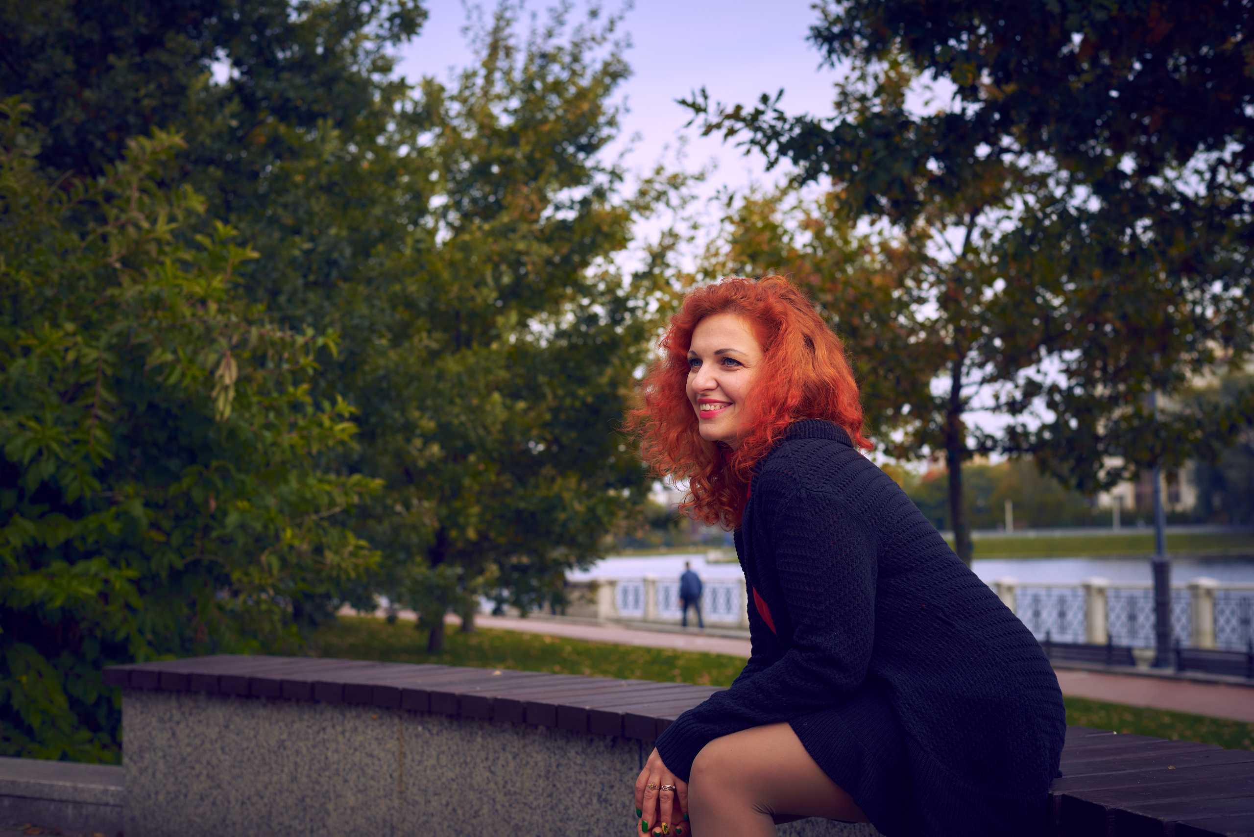 Прогулка с Натальей. Фотограф Мария Оленева