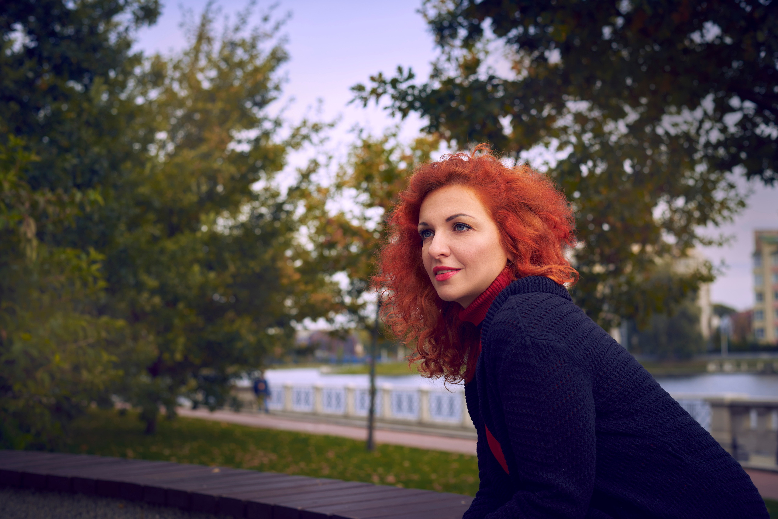 Прогулка с Натальей. Фотограф Мария Оленева