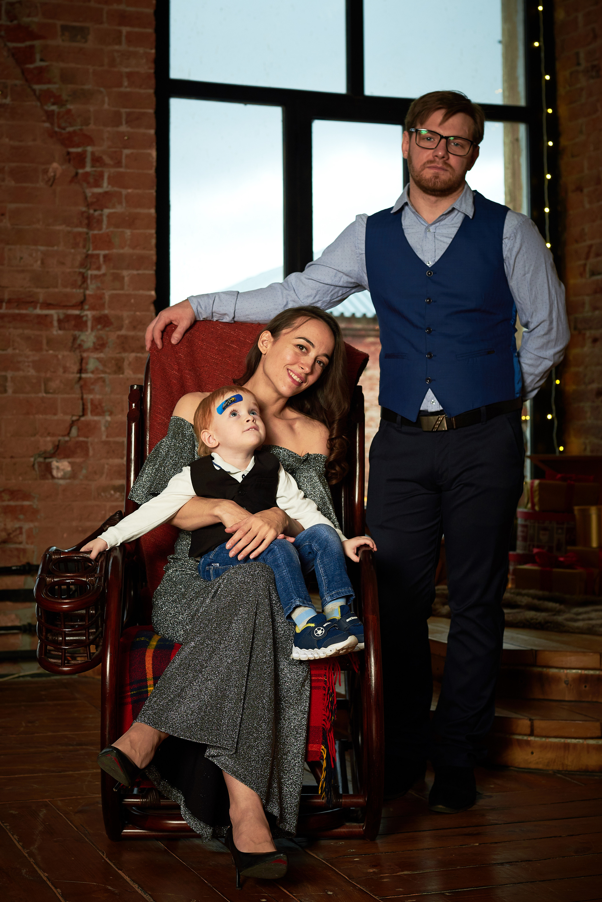 Ольга и Новый год. Фотограф Мария Оленева