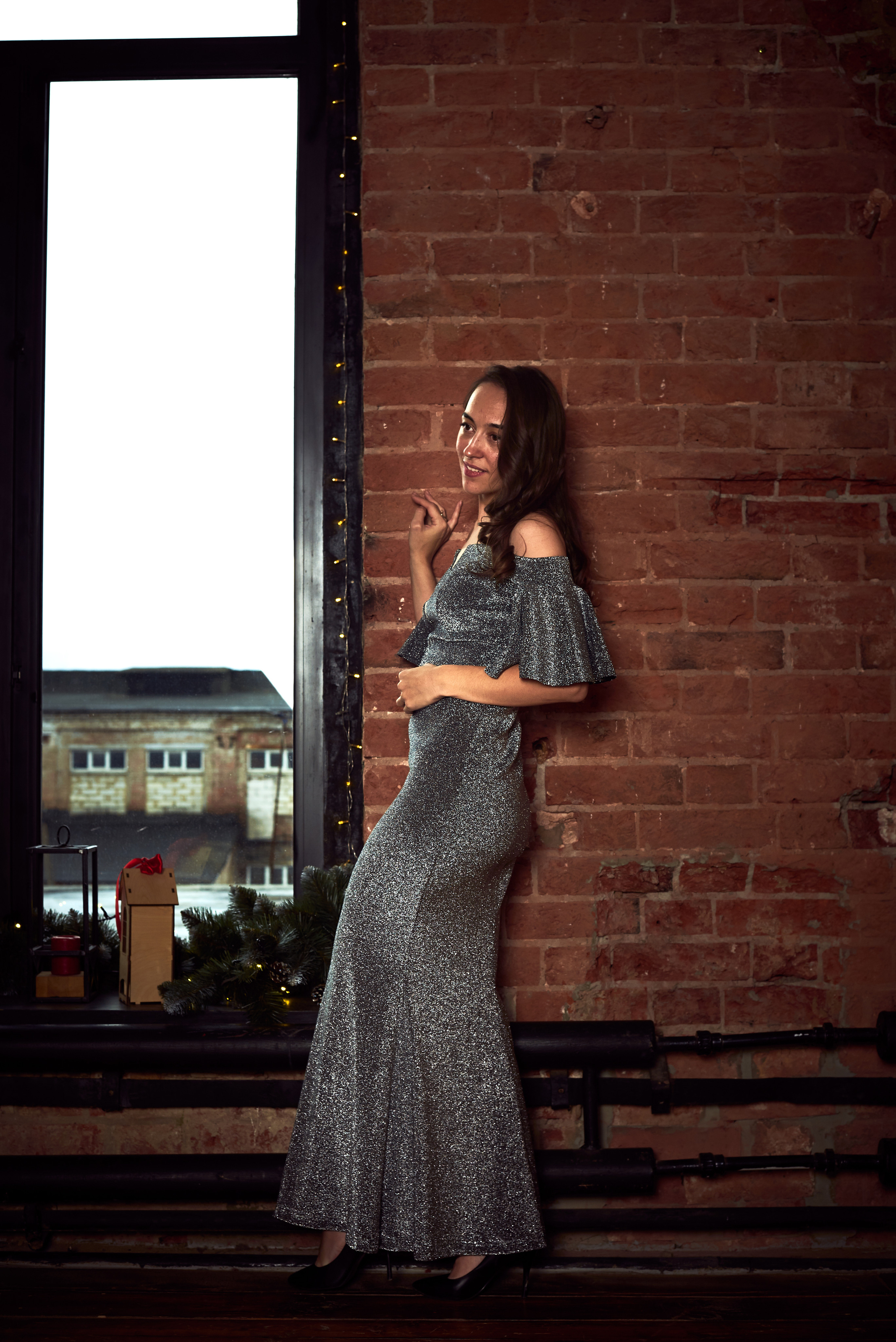 Ольга и Новый год. Фотограф Мария Оленева