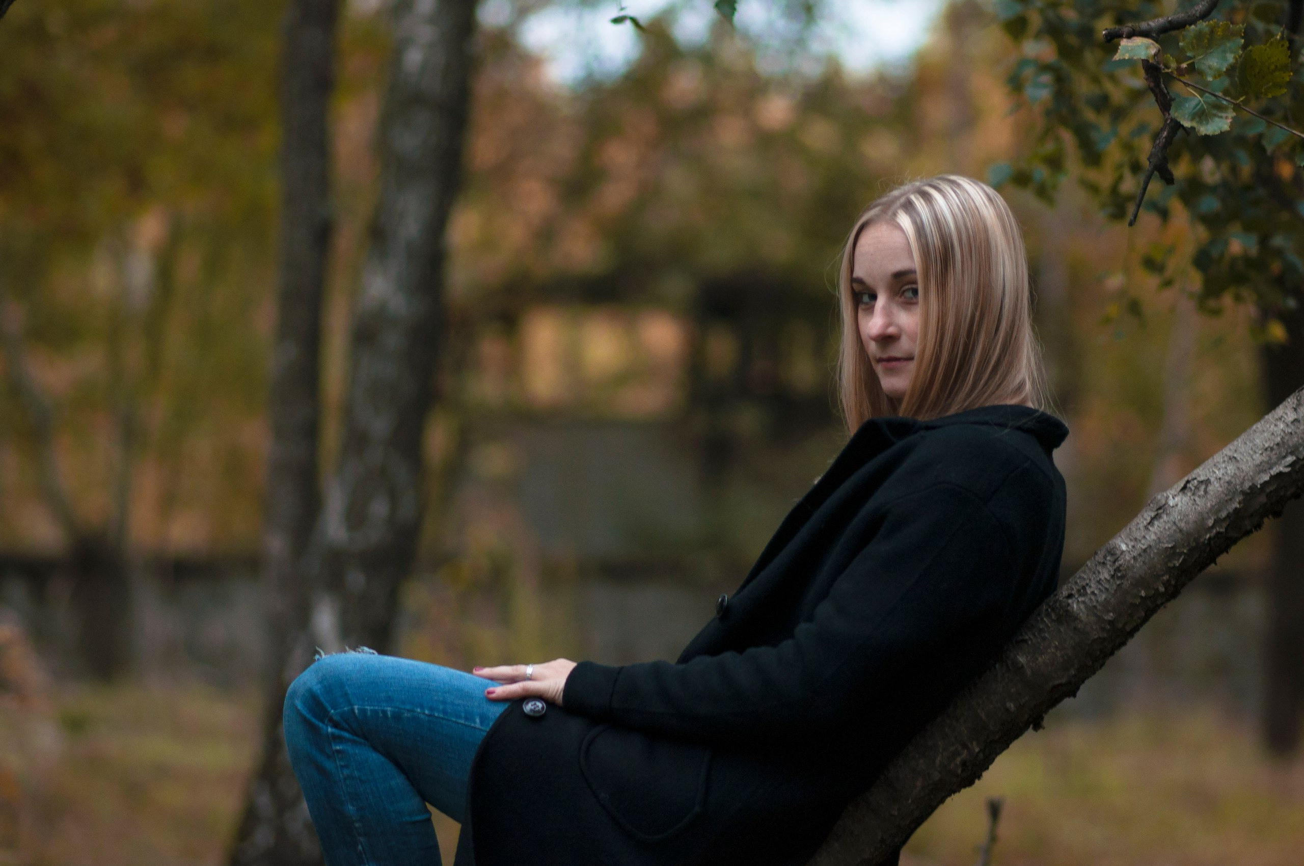 Кристина и осень. Фотограф Мария Оленева