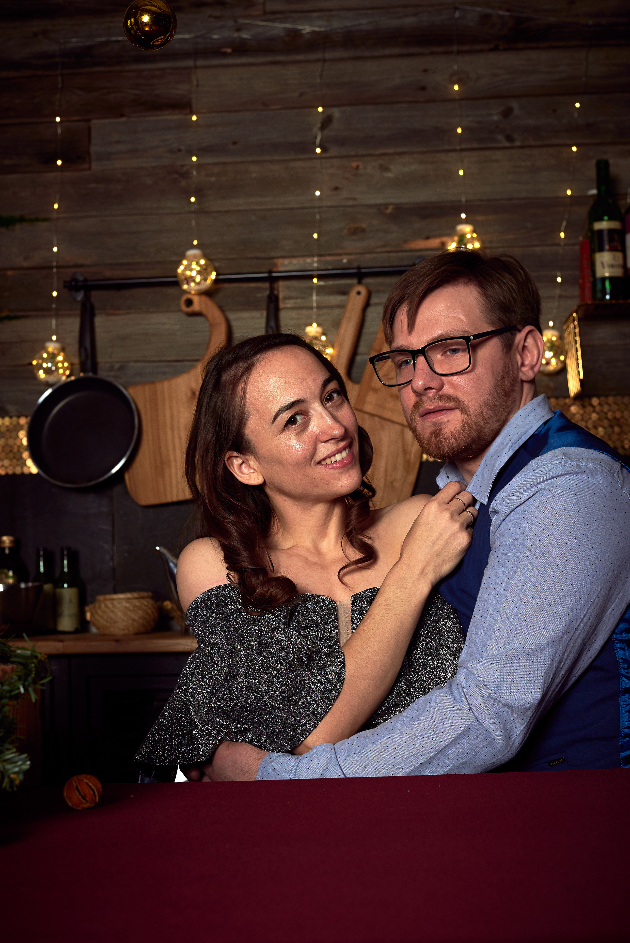 Ольга и Новый год. Фотограф Мария Оленева