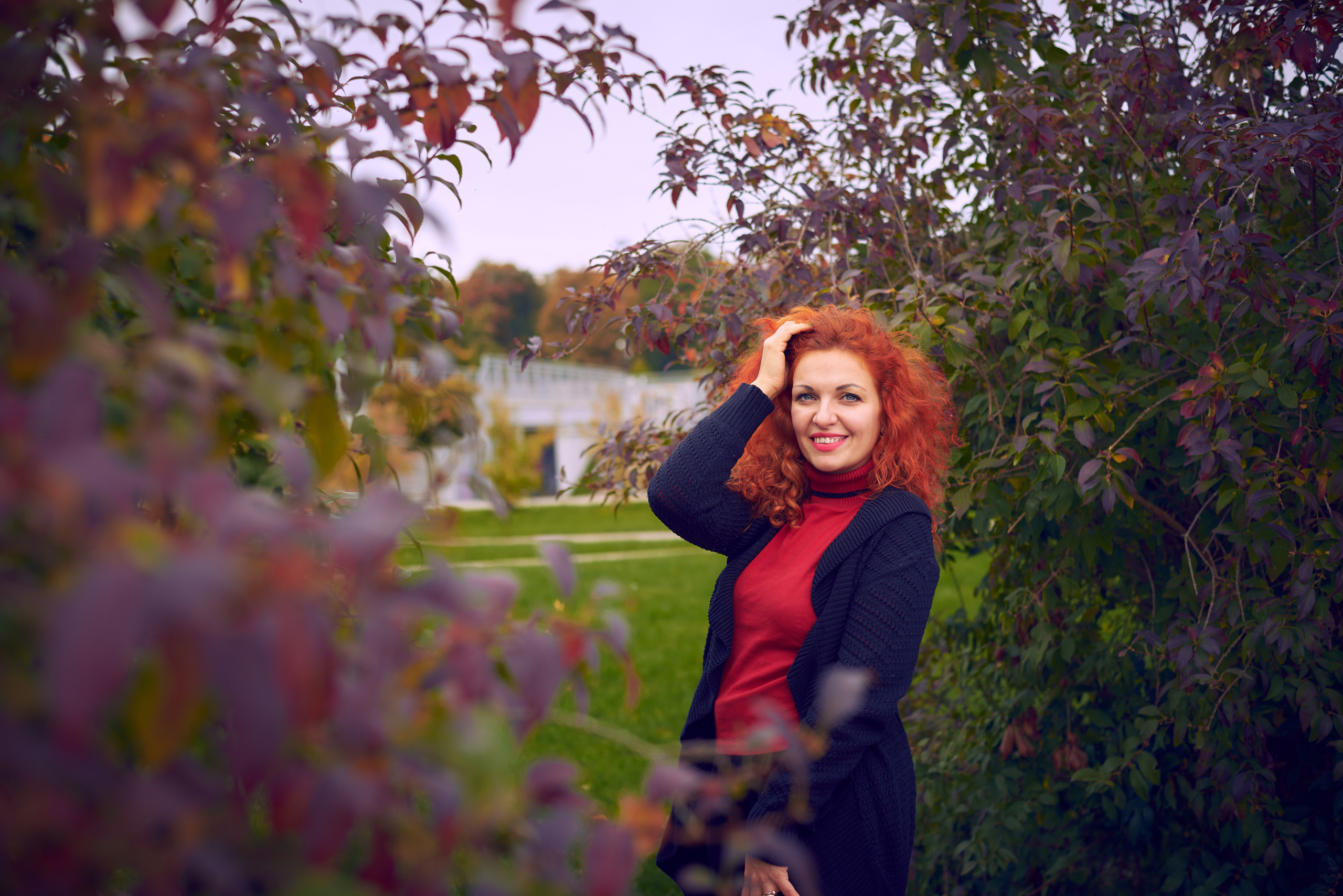 Прогулка с Натальей. Фотограф Мария Оленева